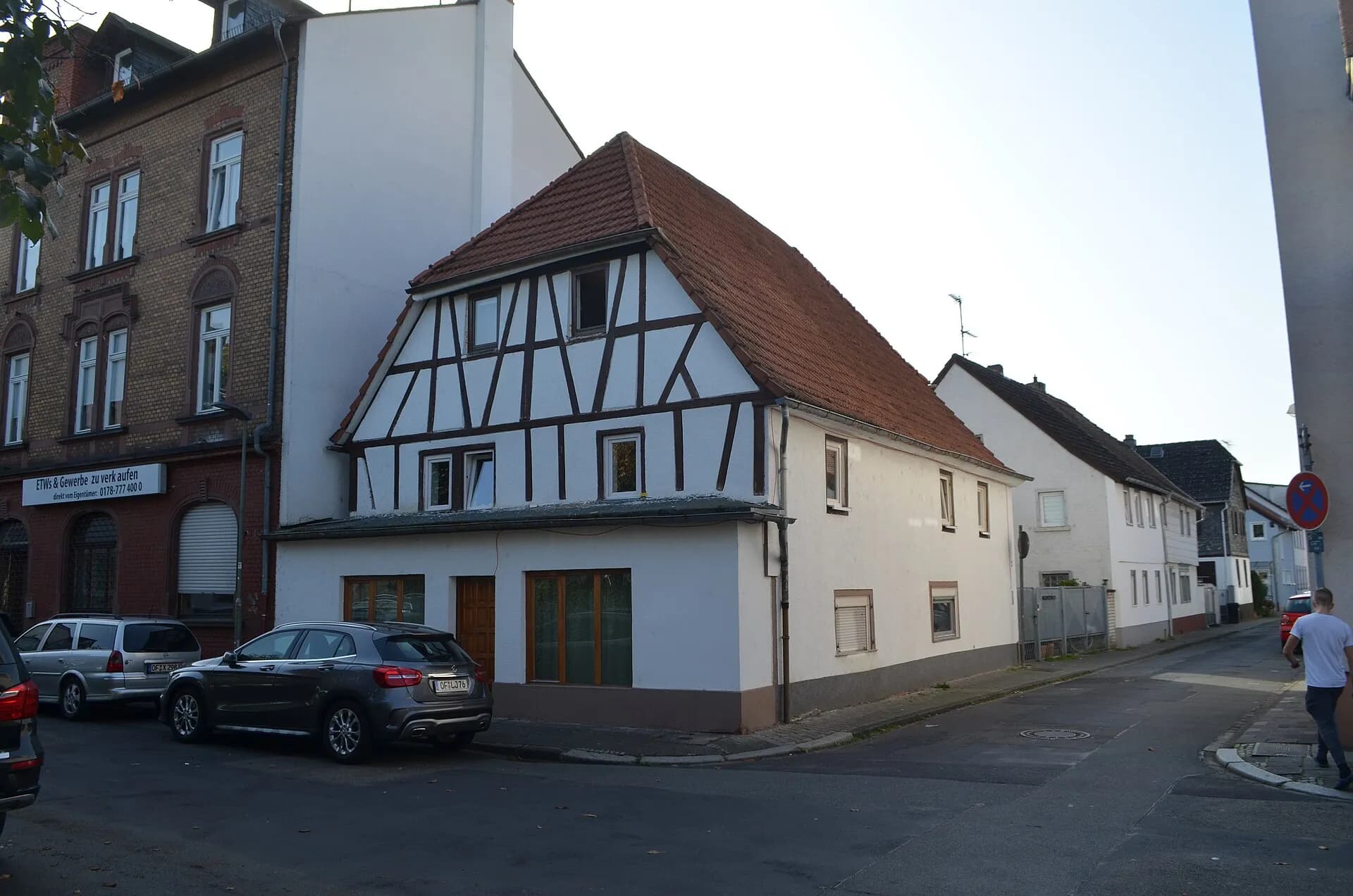 Fachwerkhaus an der Bürgerstraße in Offenbach-Bürgel