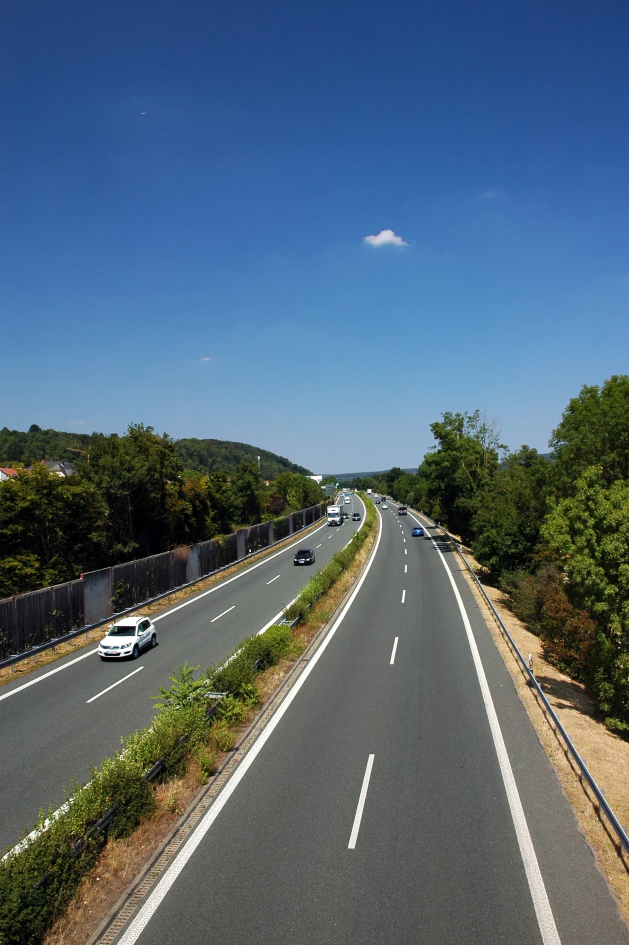 Bundesstraße 469 bei Obernburg am Main