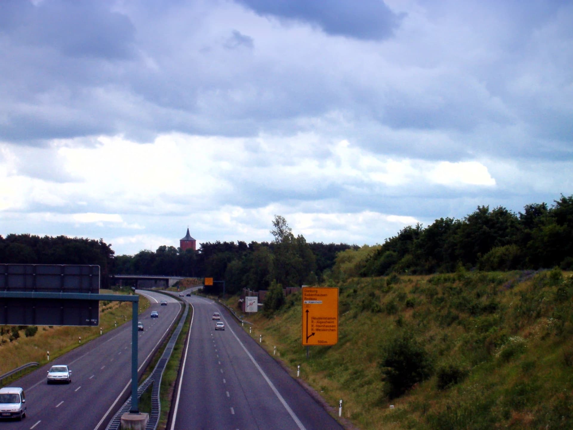 Bundesstraße 45 bei Rodgau