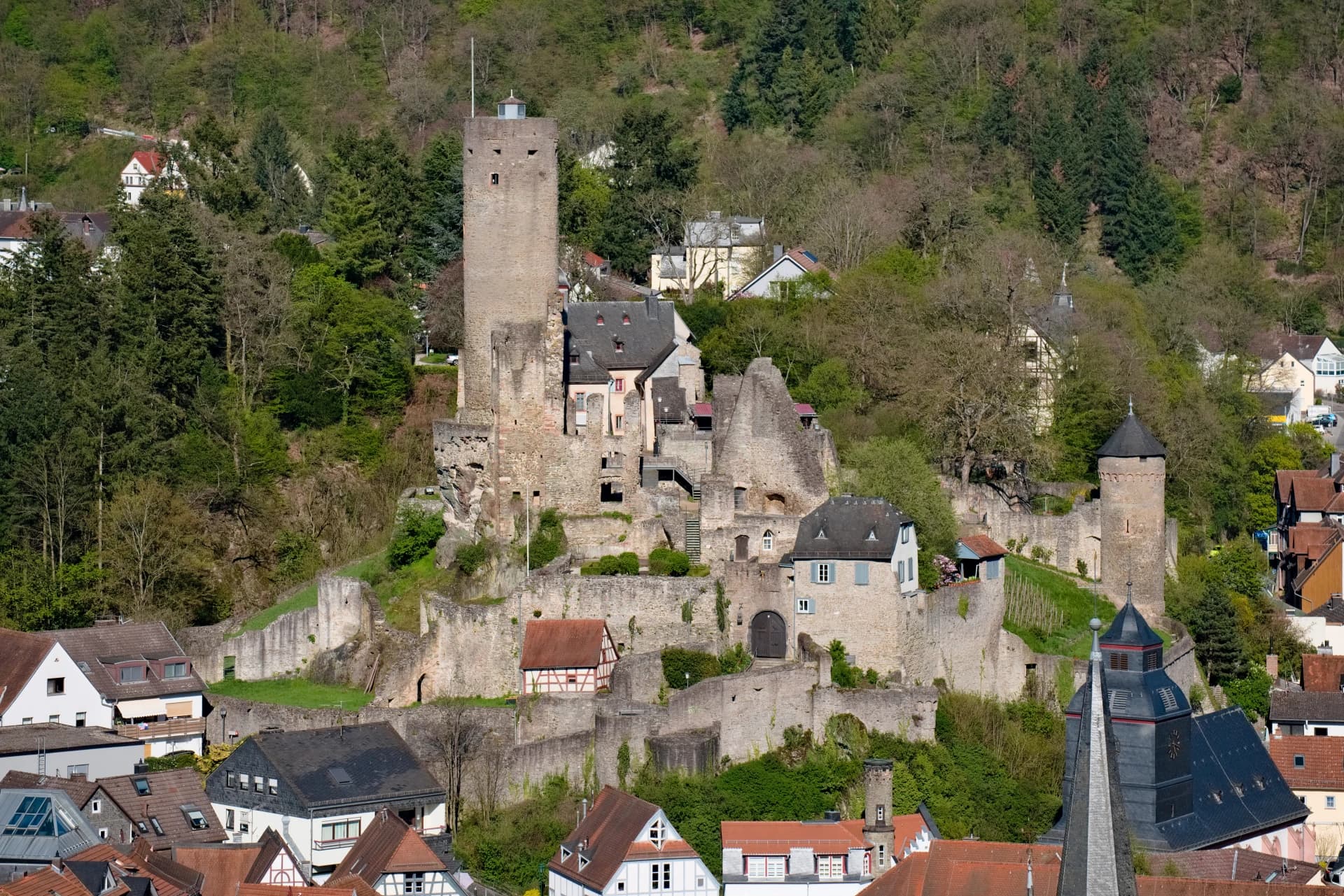 Burg Eppstein über der Altstadt
