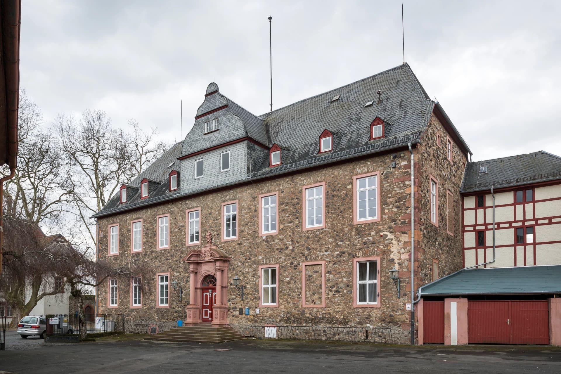 Kanzleigebäude der Burg Friedberg in Friedberg (Hessen)
