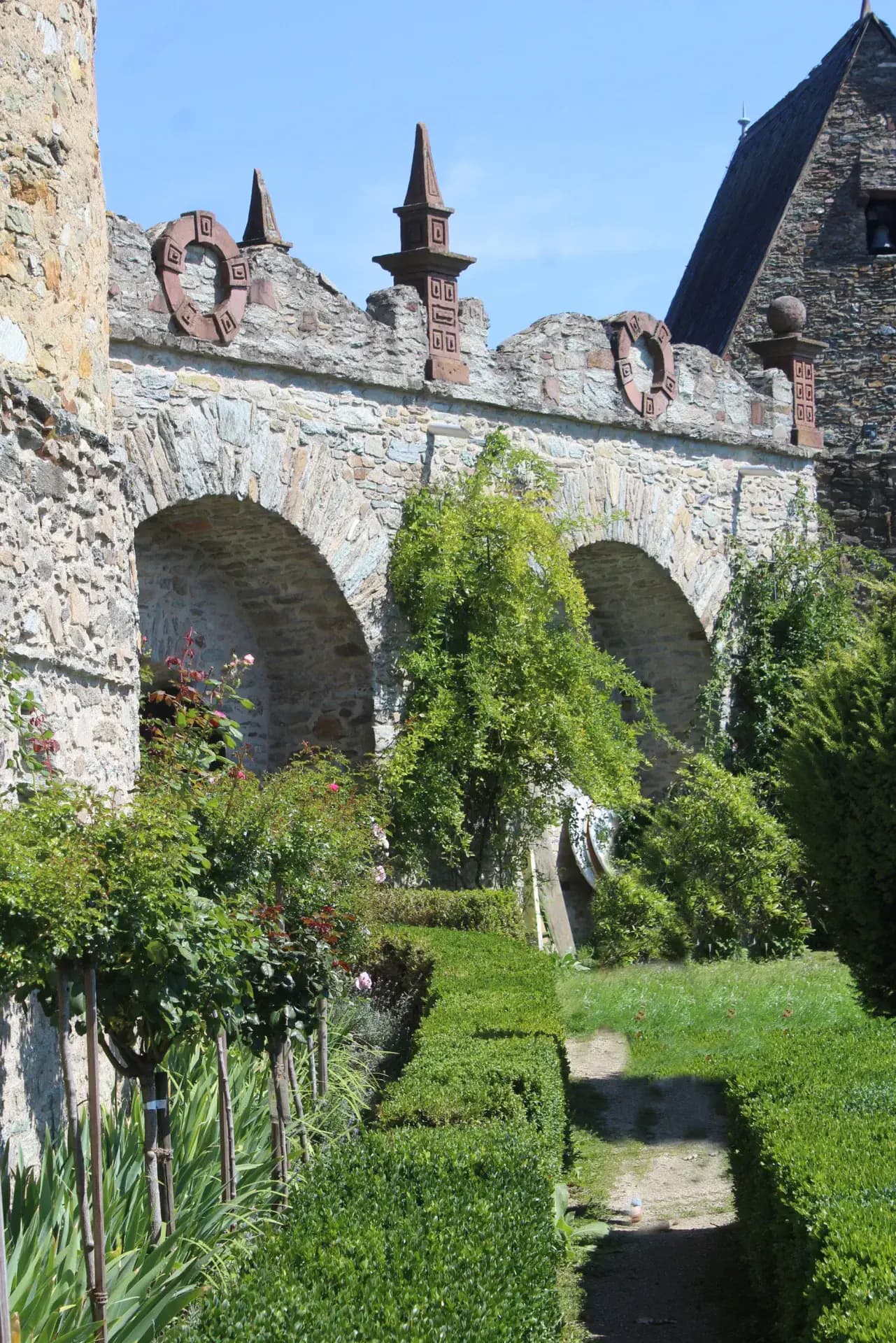 Prinzengarten an der Burg Kronberg