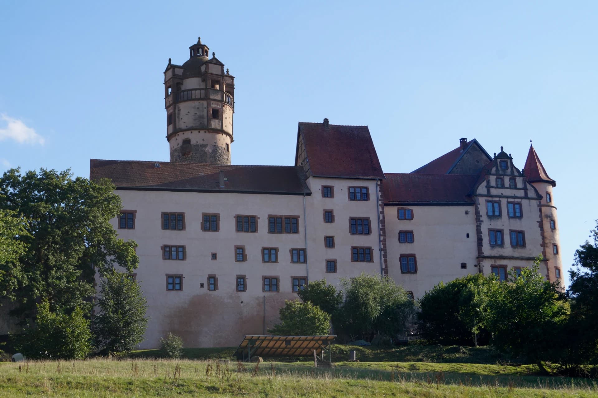 Burg Ronneburg in Ronneburg von Norden
