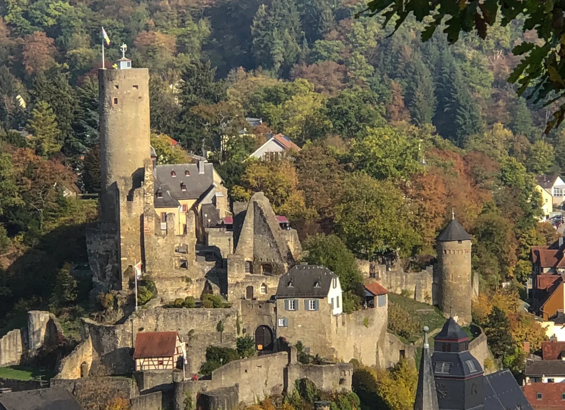 Burganlage in Eppstein