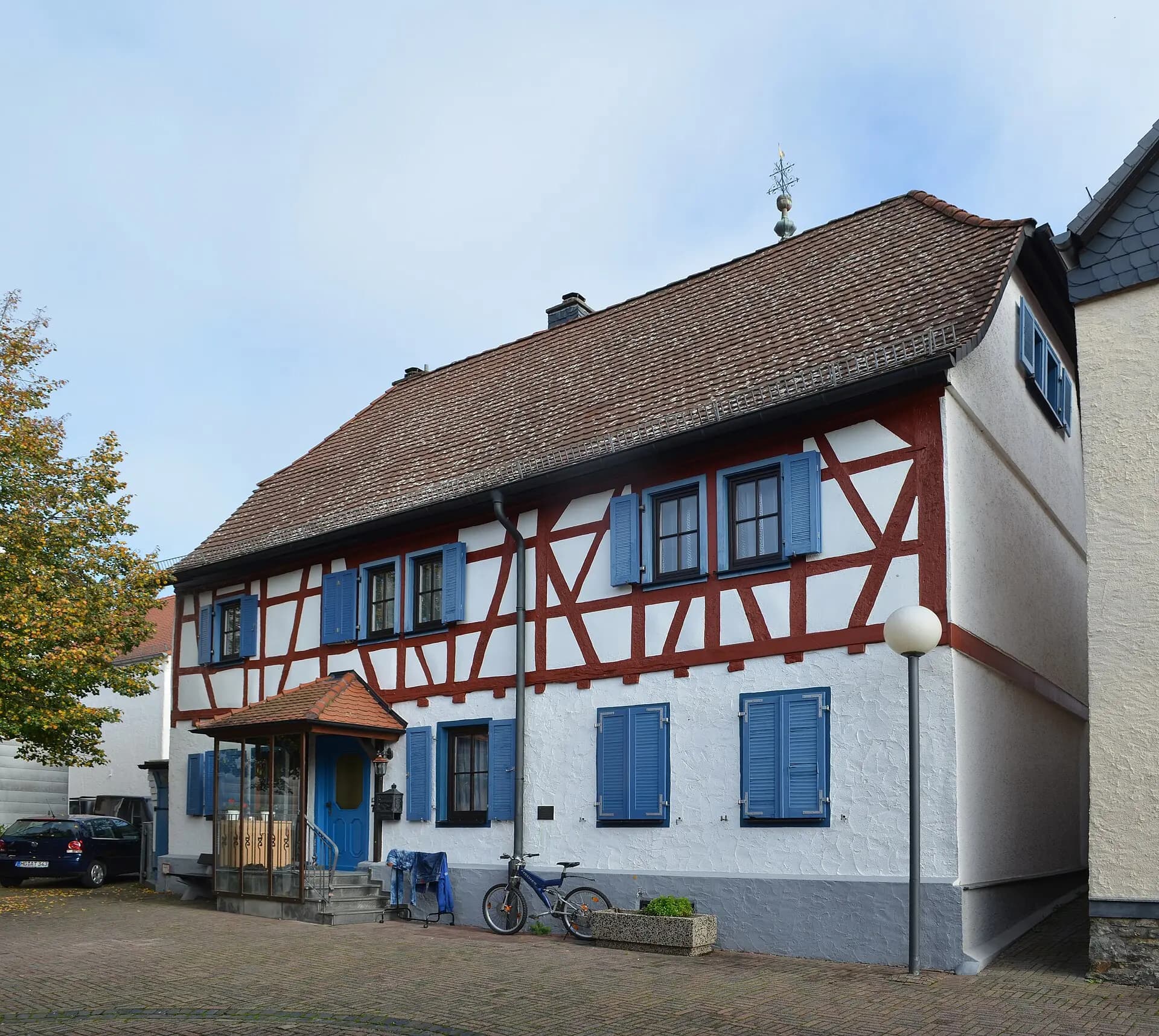 Fachwerkhaus an der Hintergasse in Burgholzhausen in Friedrichsdorf