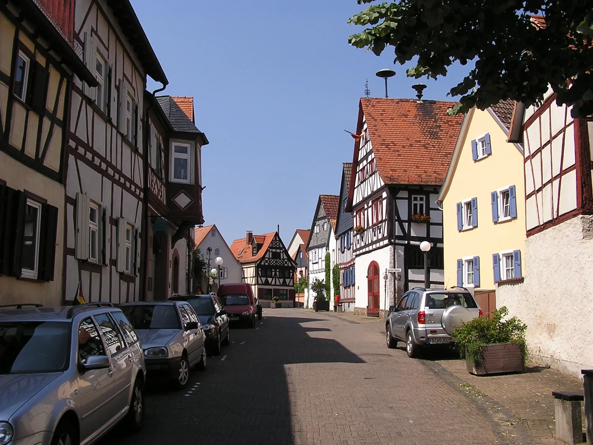 Ortskern von Burgholzhausen in Friedrichsdorf
