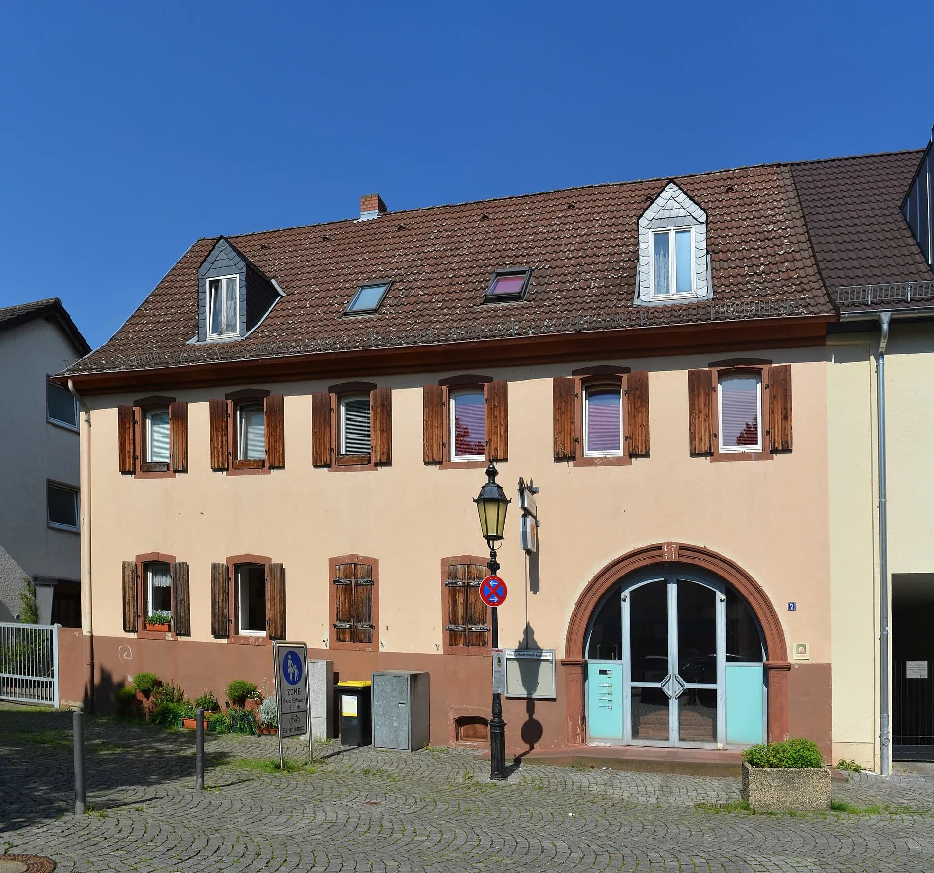 Historisches Bürgerhaus am Burglehen in Frankfurt Fechenheim