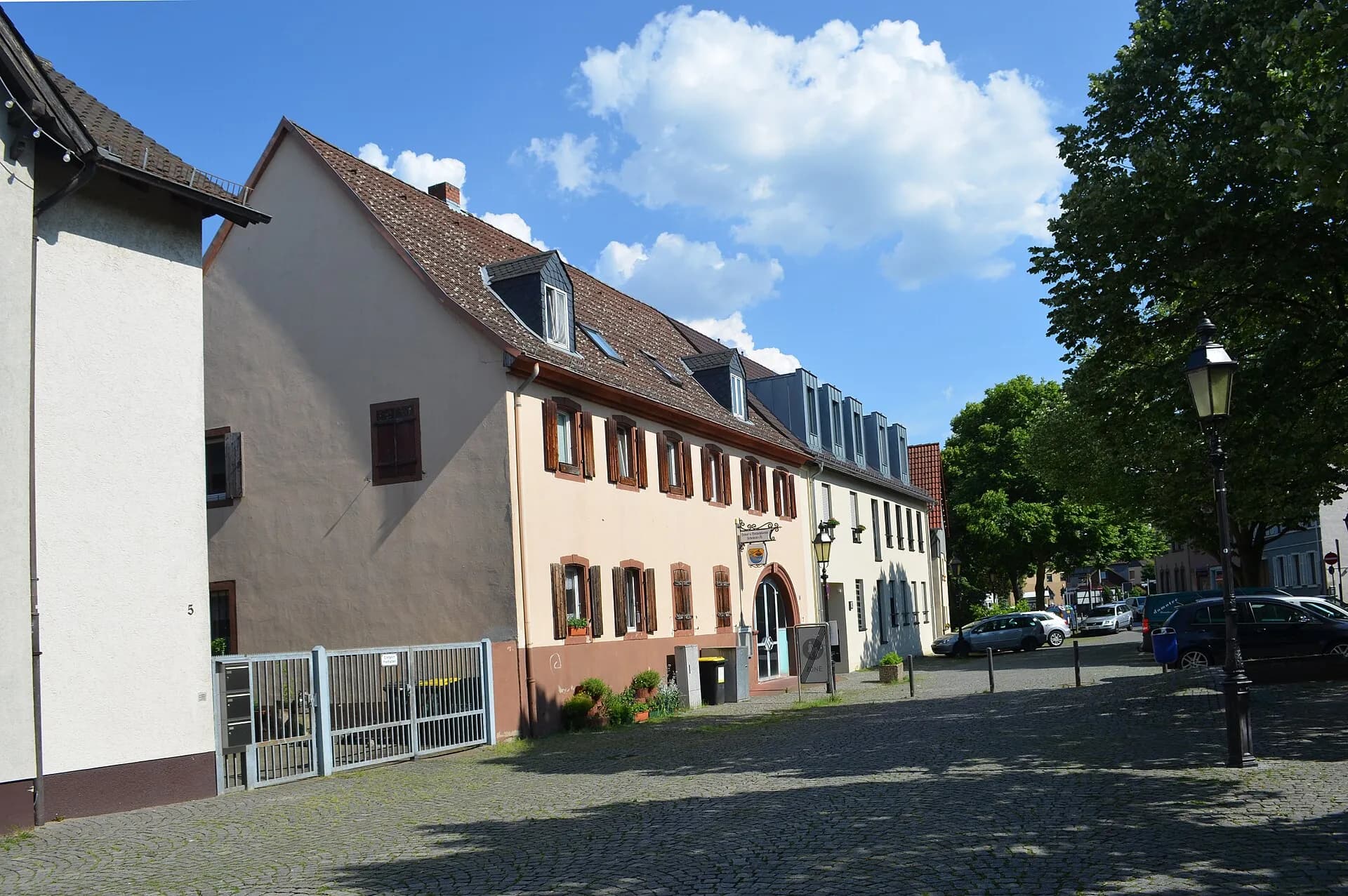 Gasse am Burglehen in Frankfurt Fechenheim