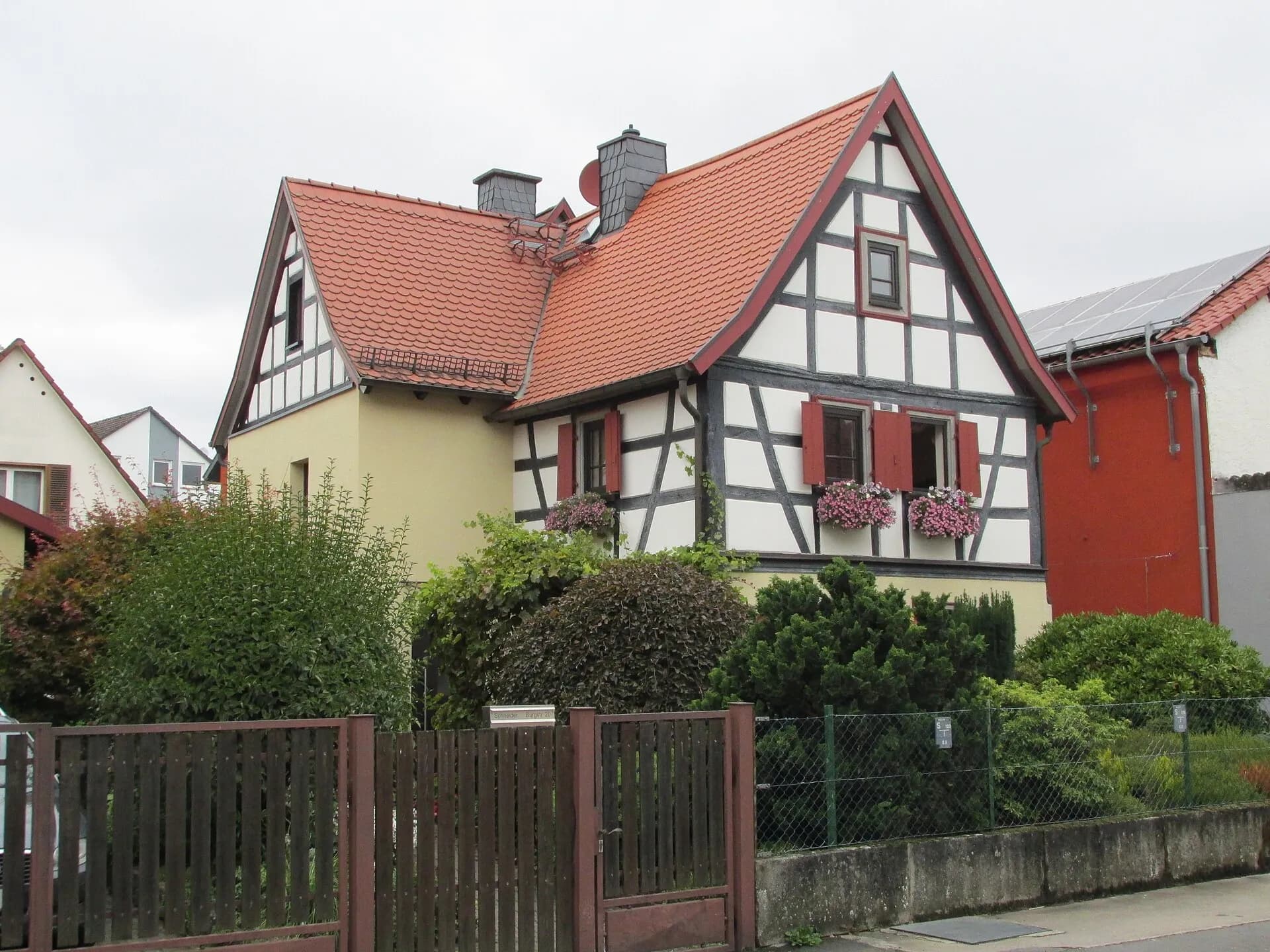 Fachwerkhaus in der Burgstraße 20 in Oberursel-Bommersheim