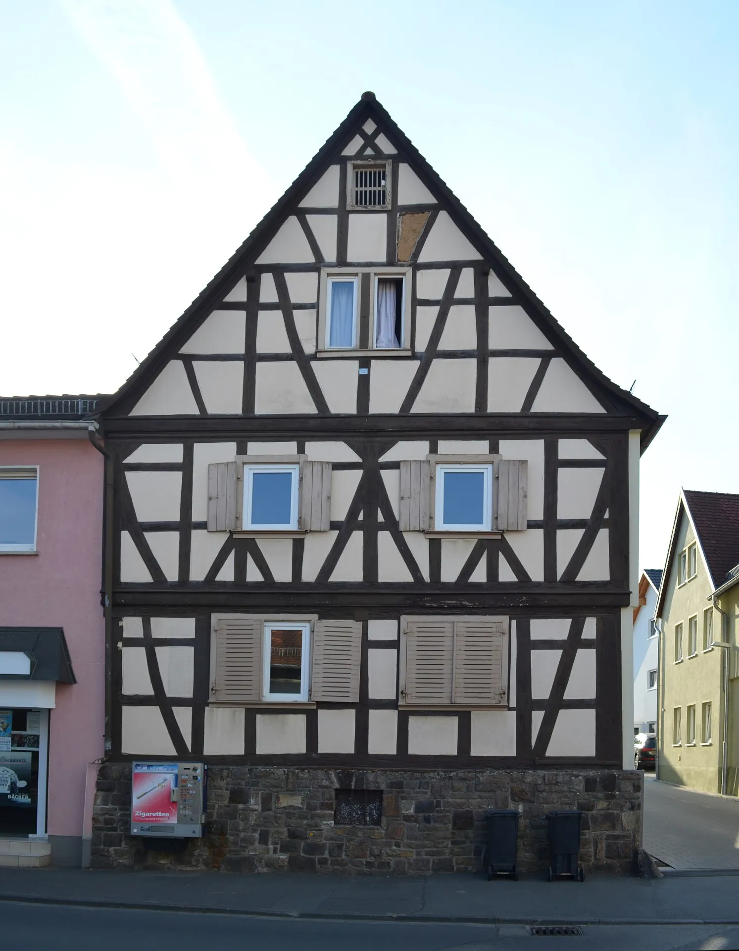 Fachwerkhaus in der Burgstraße 24 in Oberursel-Bommersheim