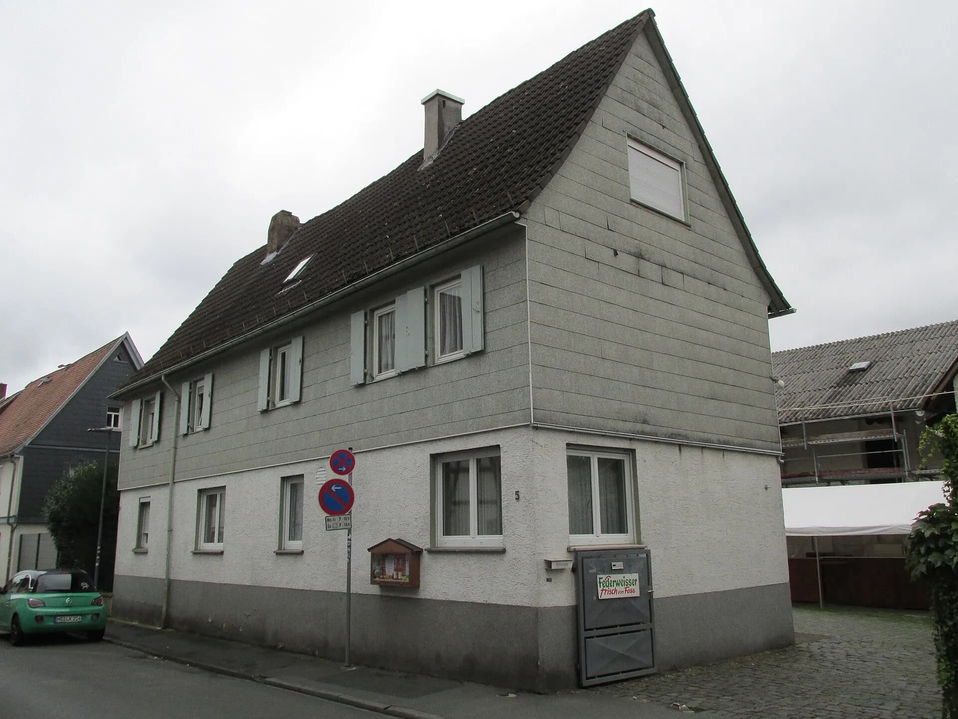 Burgstraße 5 von der Straße in Oberursel-Bommersheim