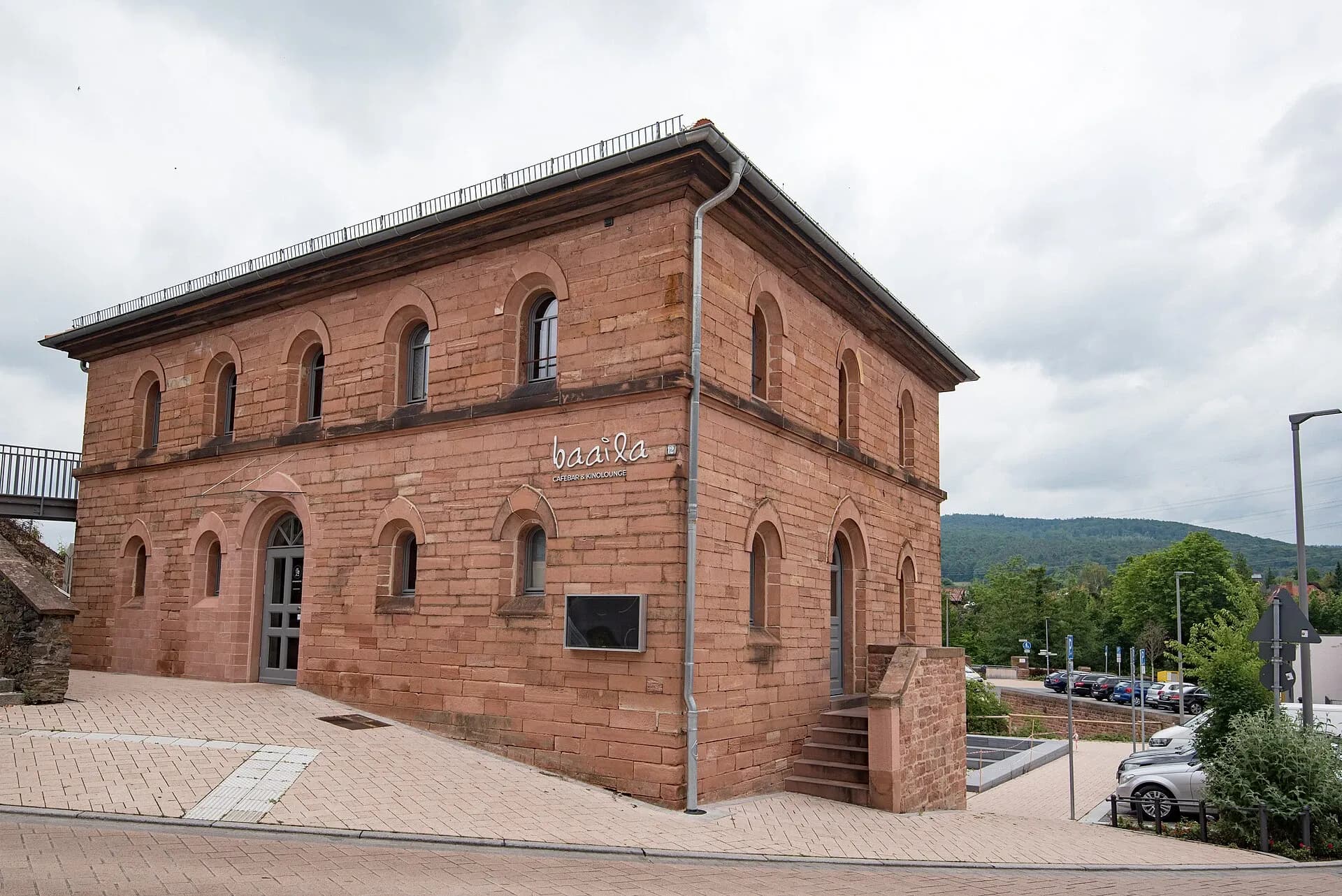 Sandsteinbau in der Burgstraße in Alzenau
