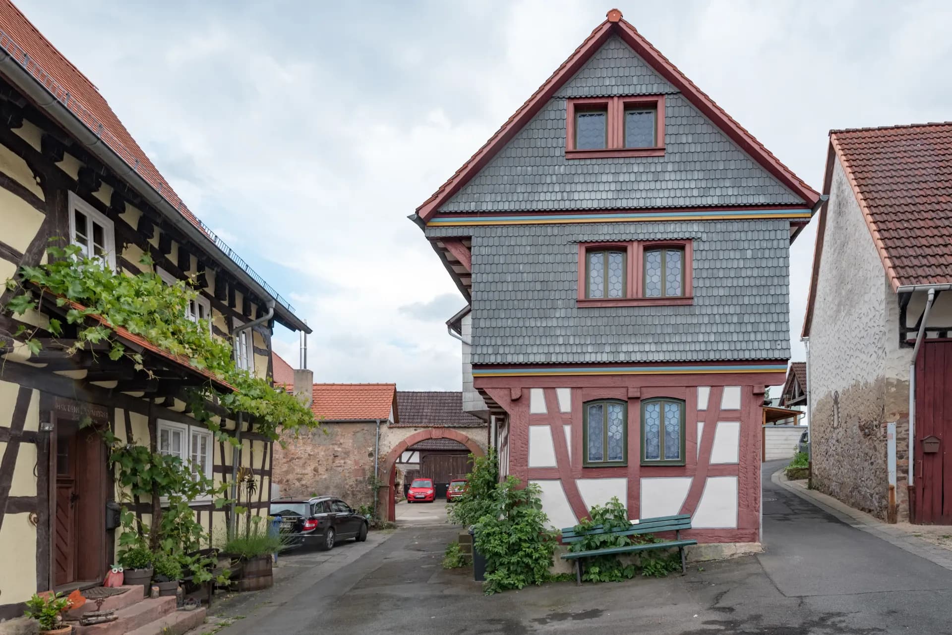 Fachwerkhaus am Burgweg in Otzberg-Hering