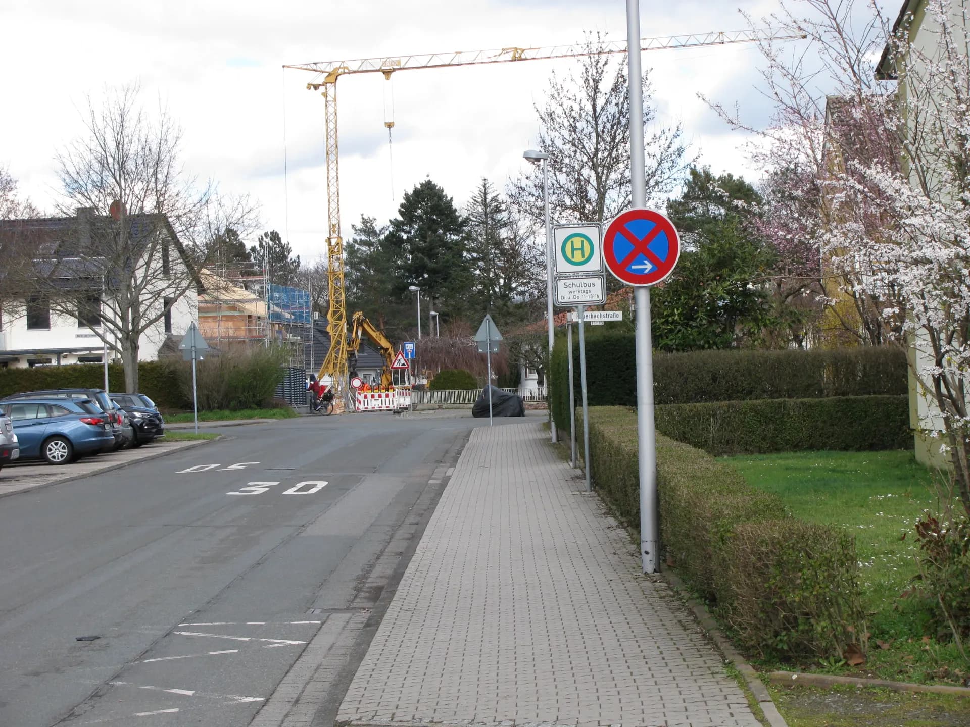 Bushaltestelle Albrecht-Dürer-Schule in Rüsselsheim