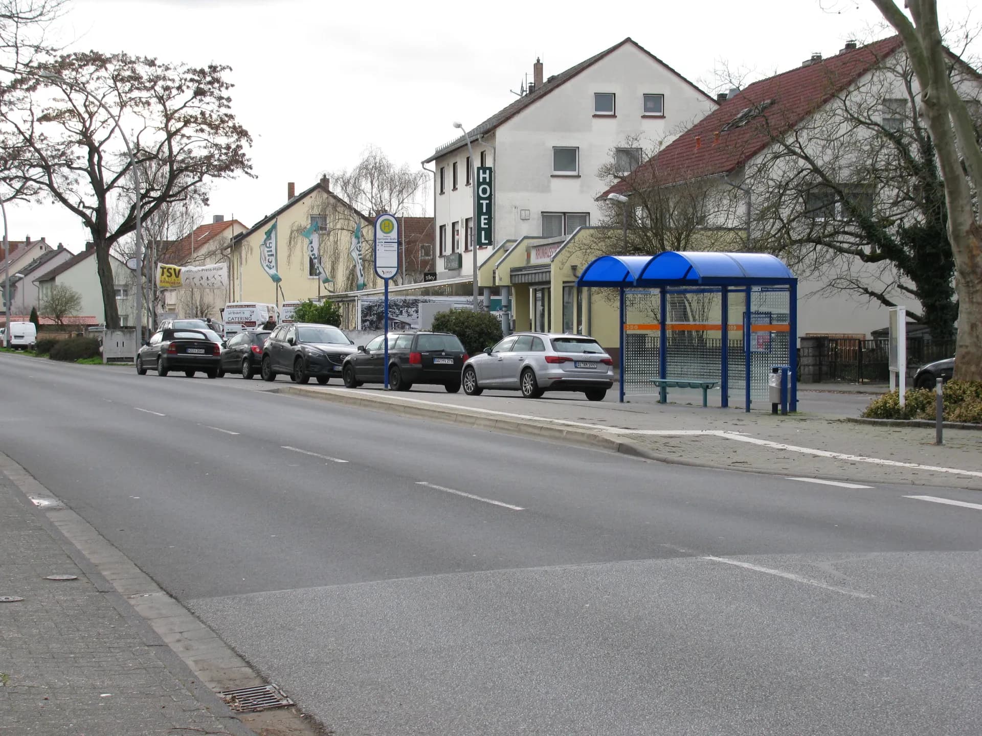 Bushaltestelle Egerländer Straße in Raunheim
