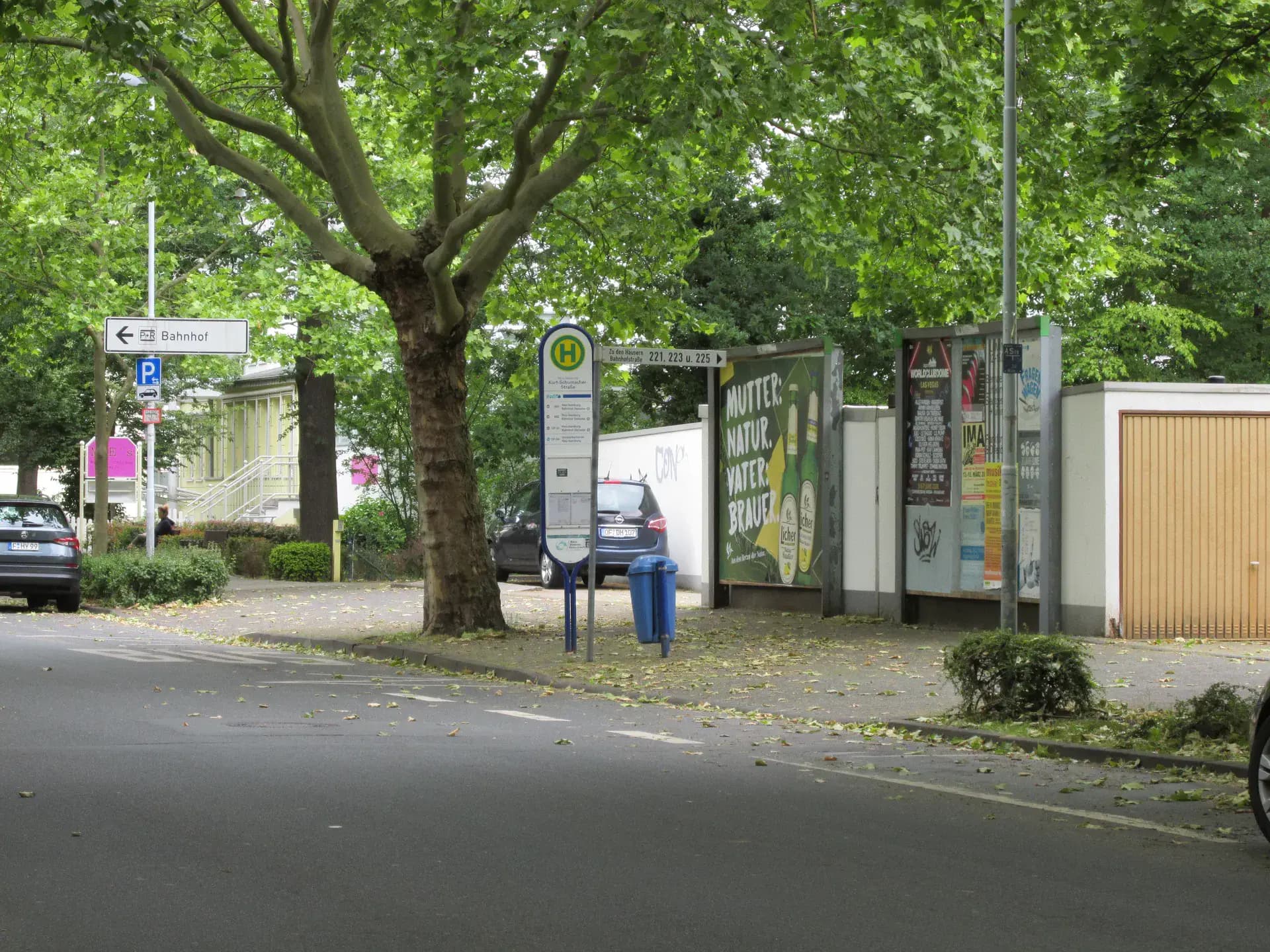 Bushaltestelle Kurt-Schumacher-Straße in Neu-Isenburg