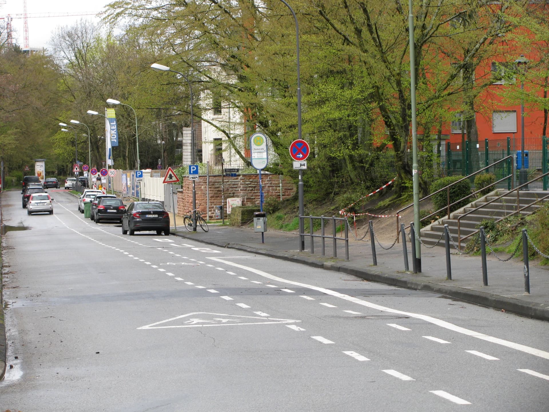 Bushaltestelle Parkstraße in Offenbach