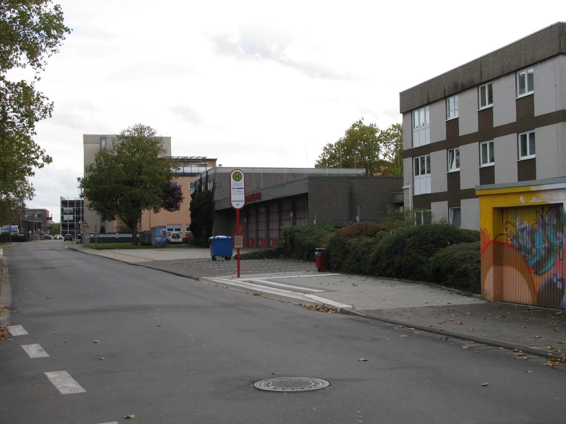 Bushaltestelle Rossertstraße in Okriftel