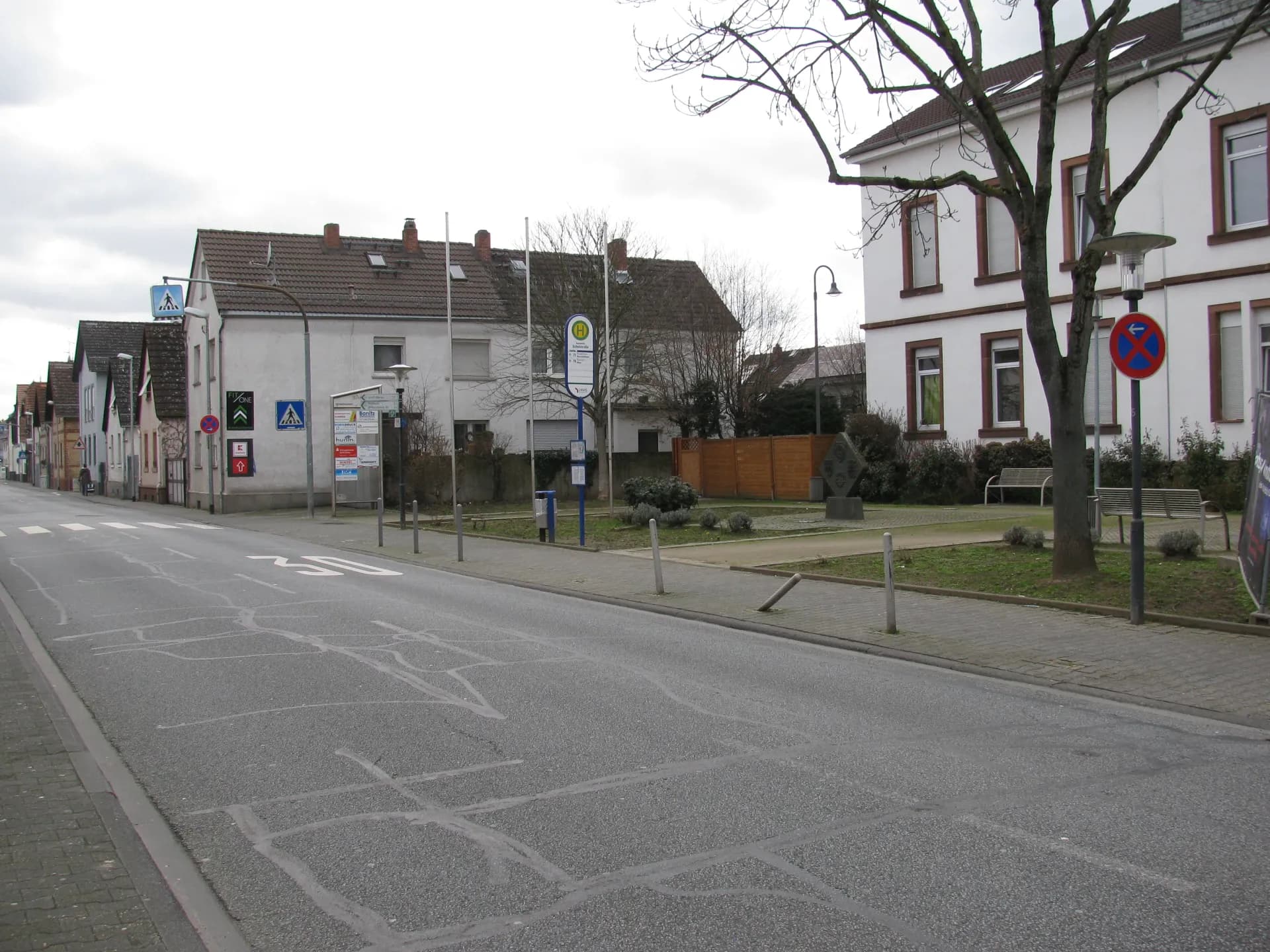 Bushaltestelle Schulstraße in Raunheim
