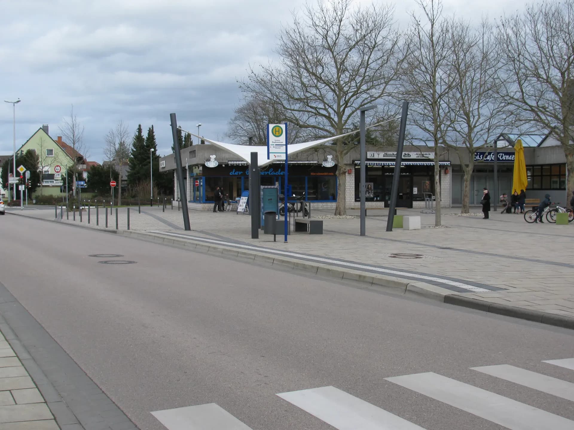 Bushaltestelle Stadtzentrum in Raunheim