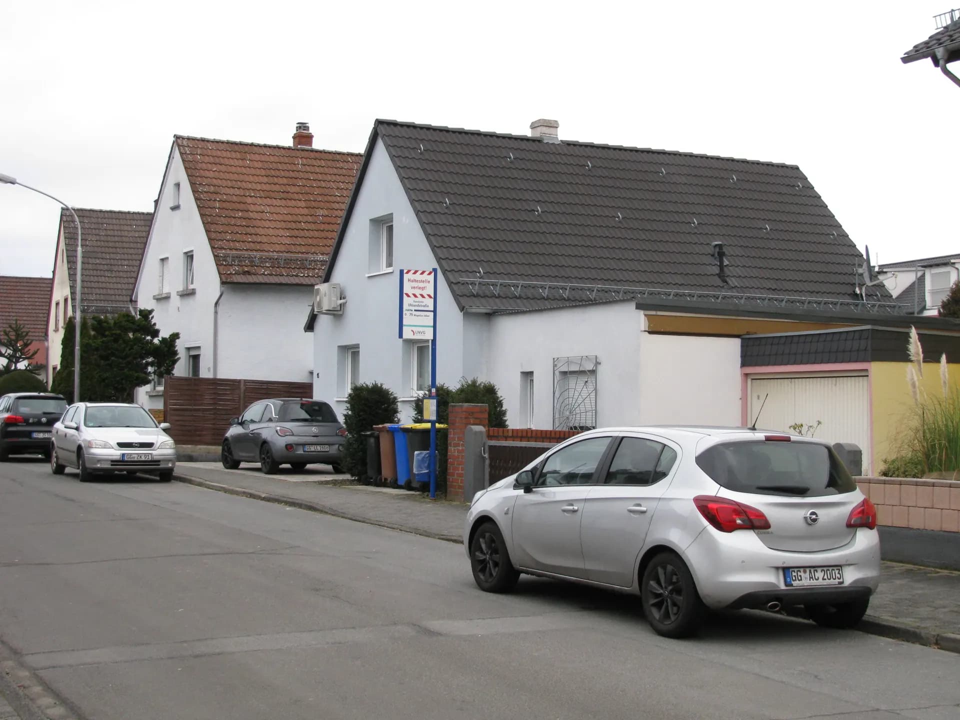 Bushaltestelle Uhlandstraße in Raunheim