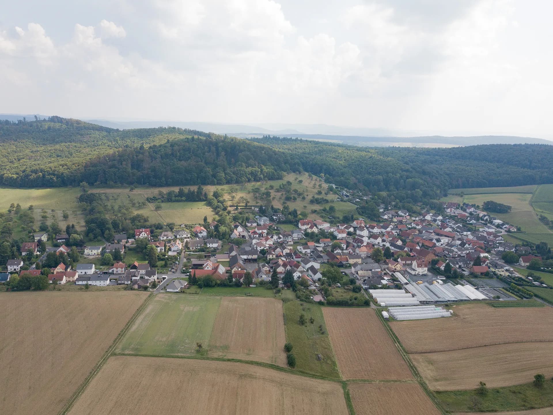 Luftbild von Büdingen-Calbach