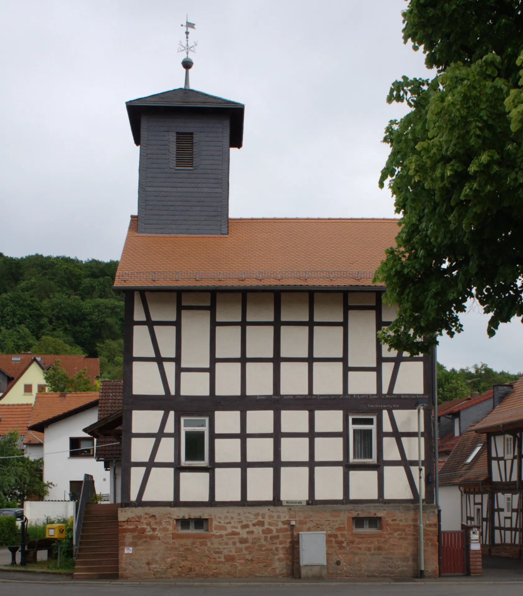 Fachwerkhaus in der Mittelstraße in Büdingen-Calbach