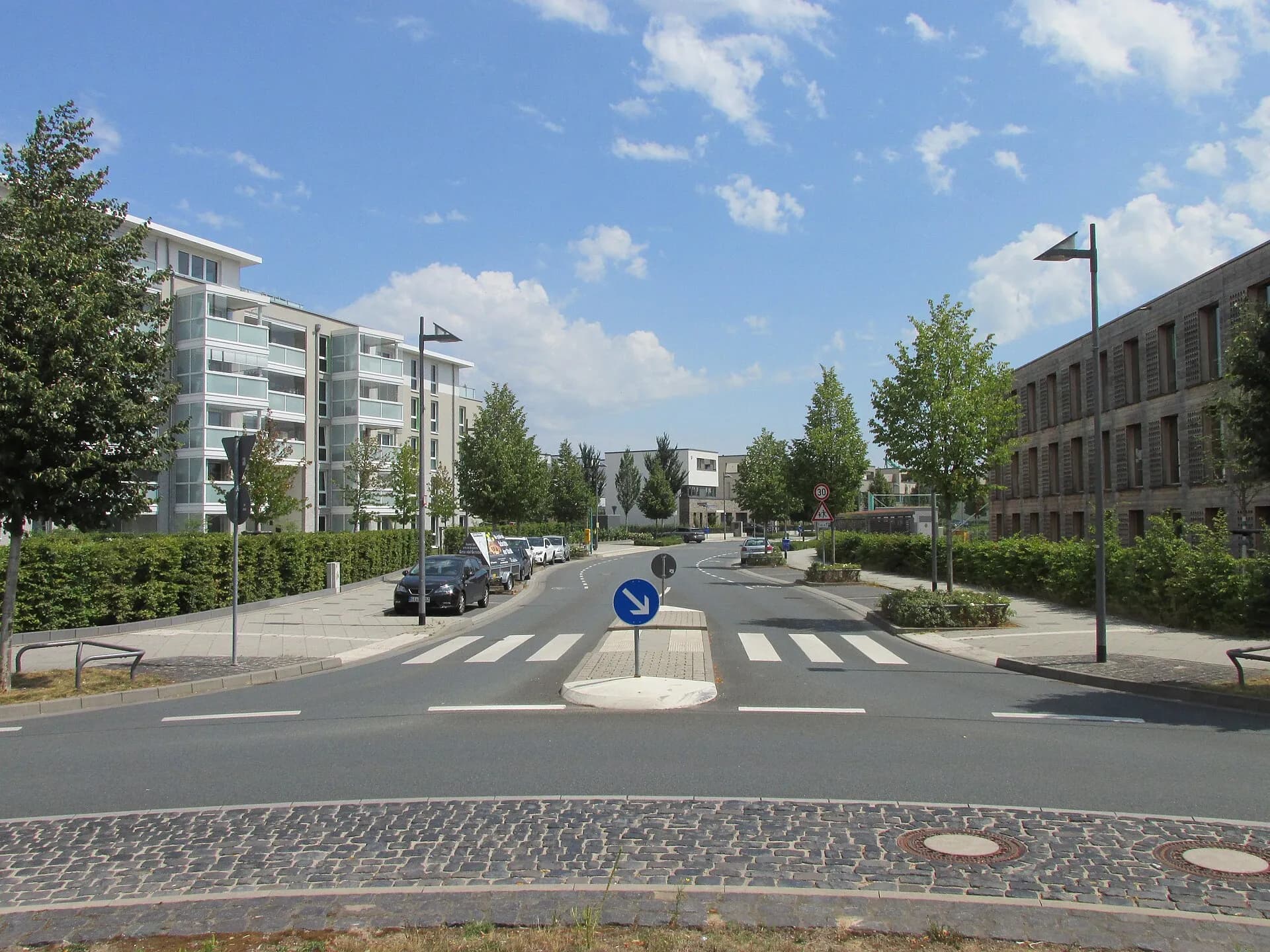Carl-Hermann-Rudloff-Allee in Frankfurt Kalbach-Riedberg