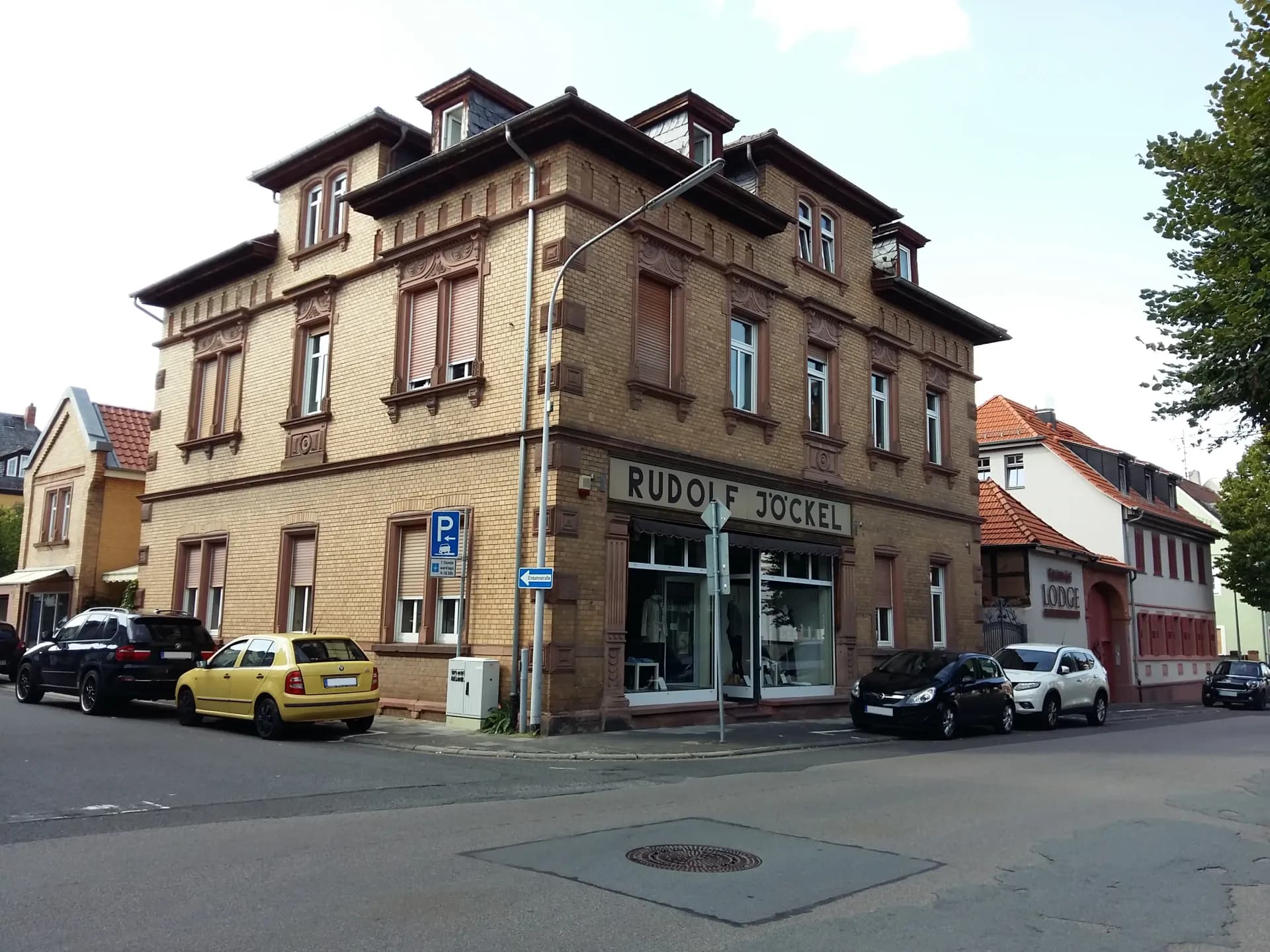 Gründerzeitliches Eckhaus in der Carlo-Mierendorff-Straße in Groß-Umstadt
