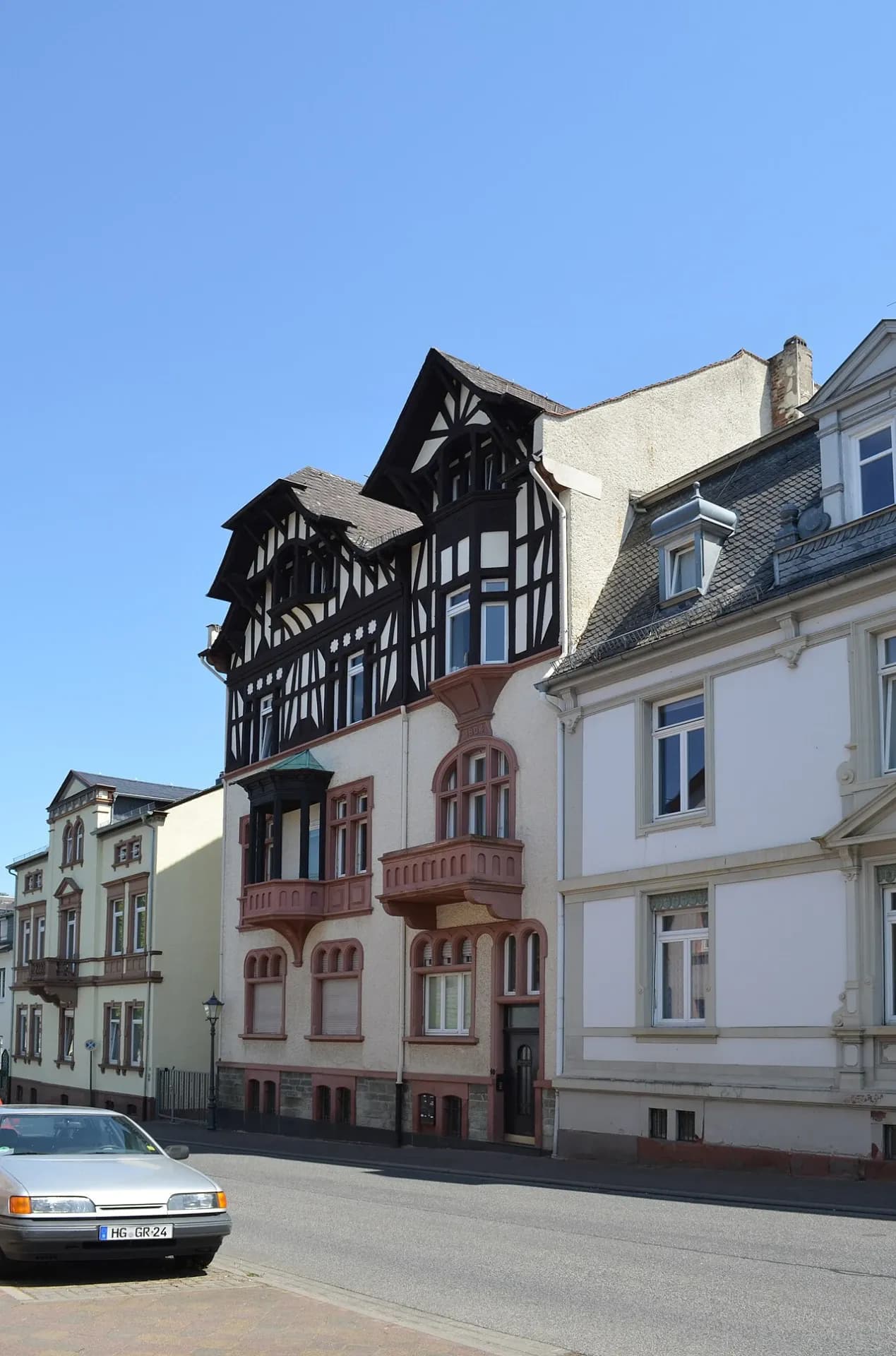 Fachwerk-Jugendstilhaus Castillostraße 10 in Bad Homburg