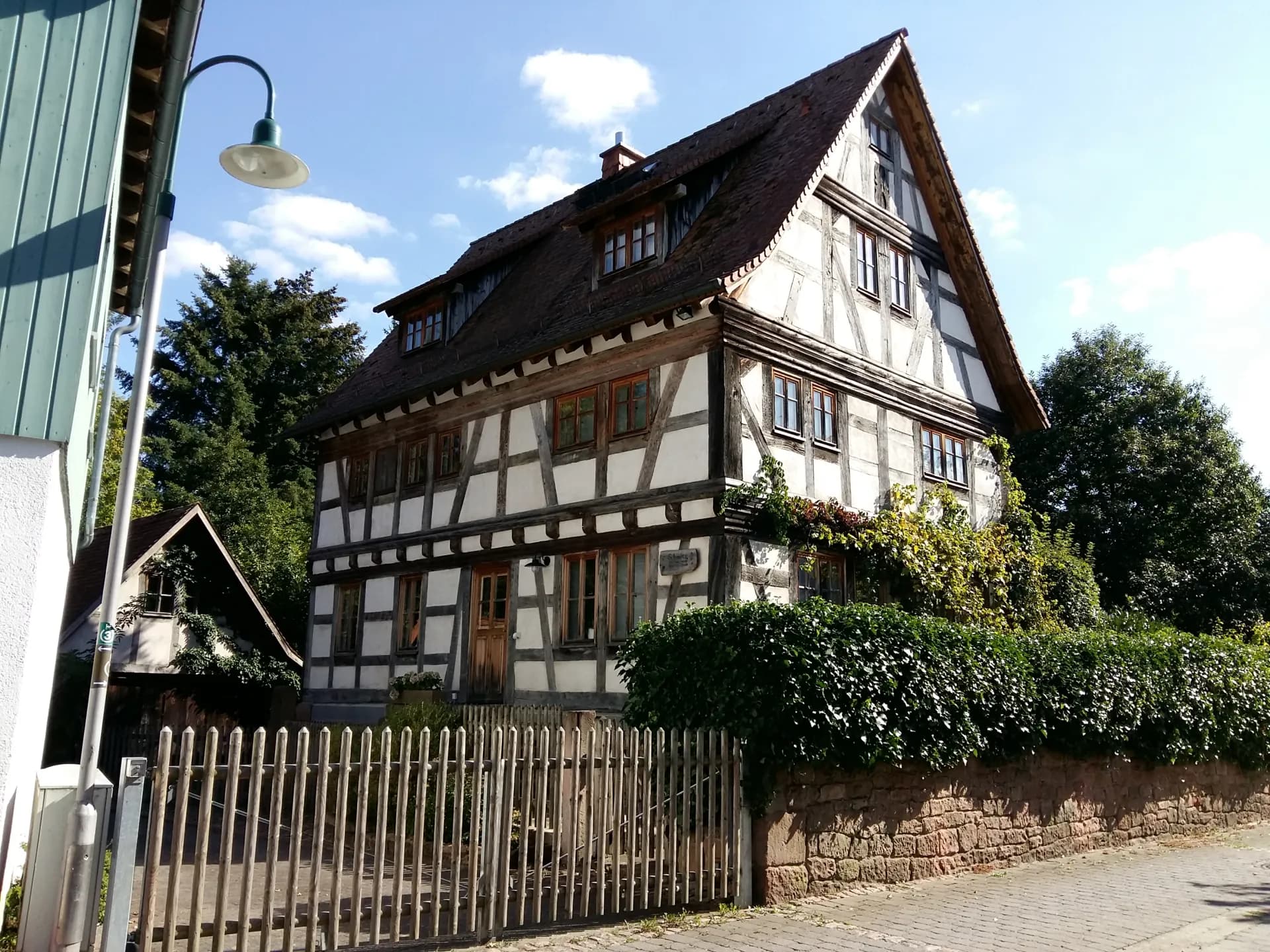 Fachwerkhaus im Centallmenweg 12 in Höchst im Odenwald