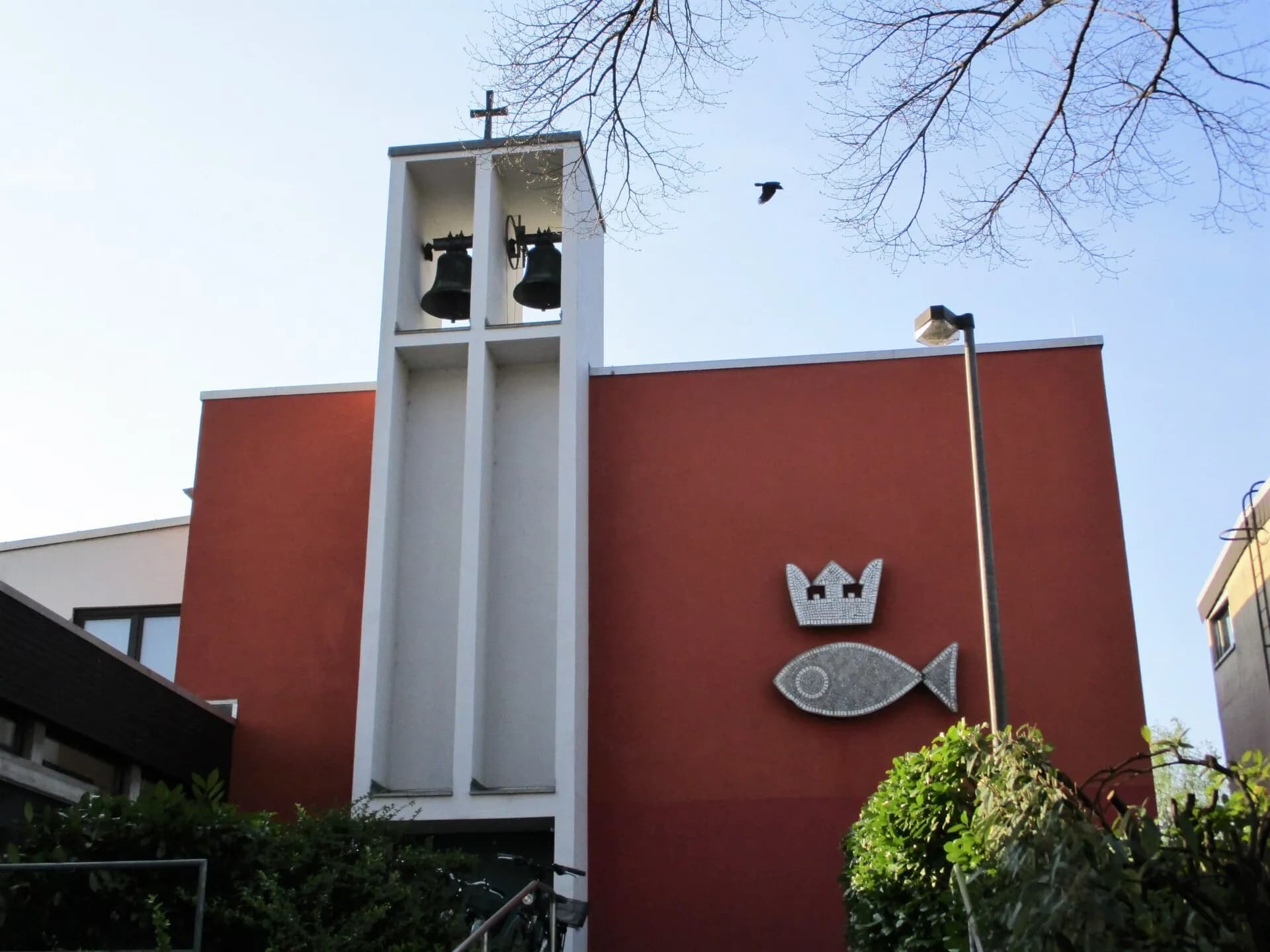 Katholische Christ-König-Kirche in Frankfurt Praunheim
