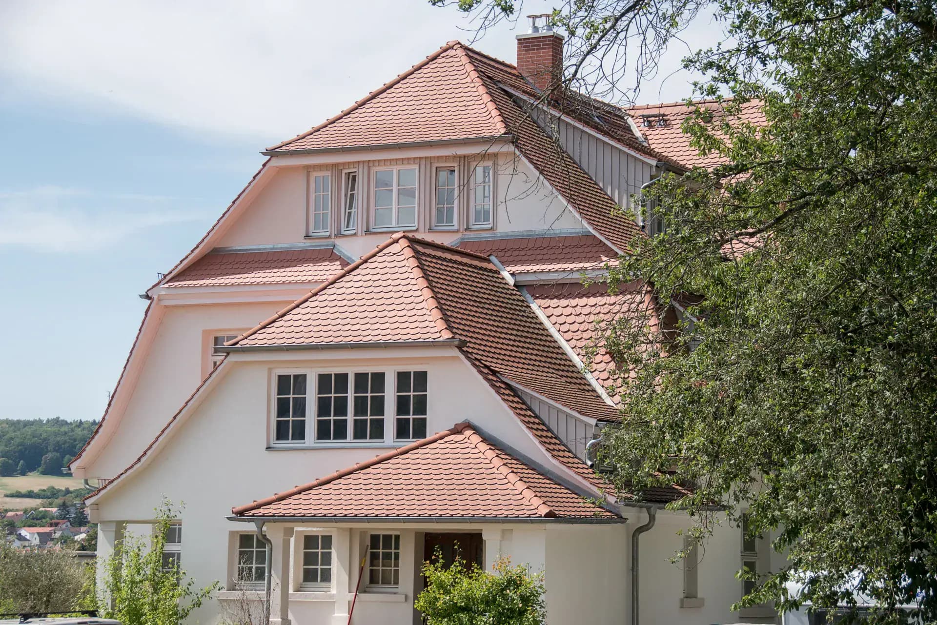 Wohnhäuser am Claude-Monet-Weg in Ober-Ramstadt