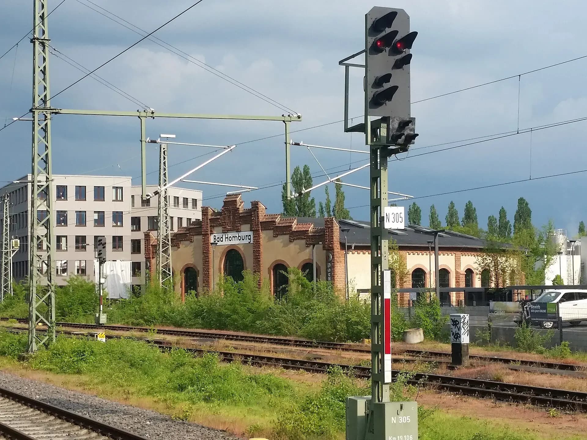 Industriebau an der Daimlerstraße in Bad Homburg-Gonzenheim