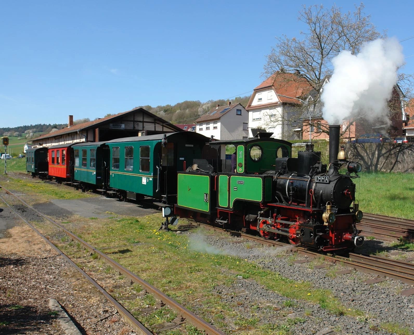 Dampfkleinbahn in Bad Orb