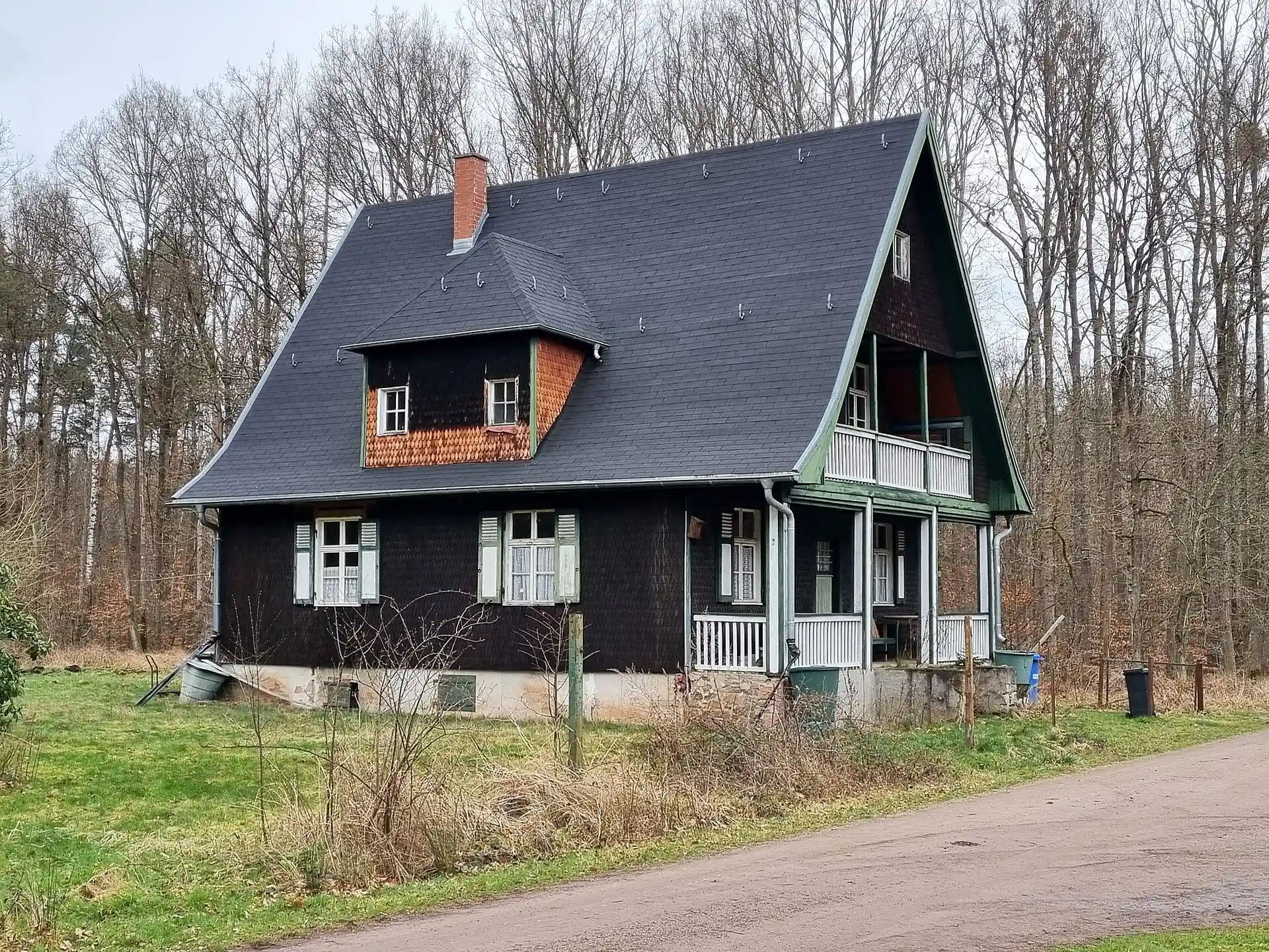 Waldhaus an der Darmstädter Straße in Dieburg