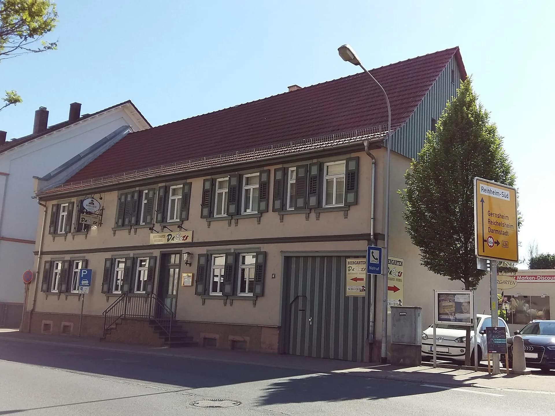 Gasthaus in der Darmstädter Straße in Reinheim