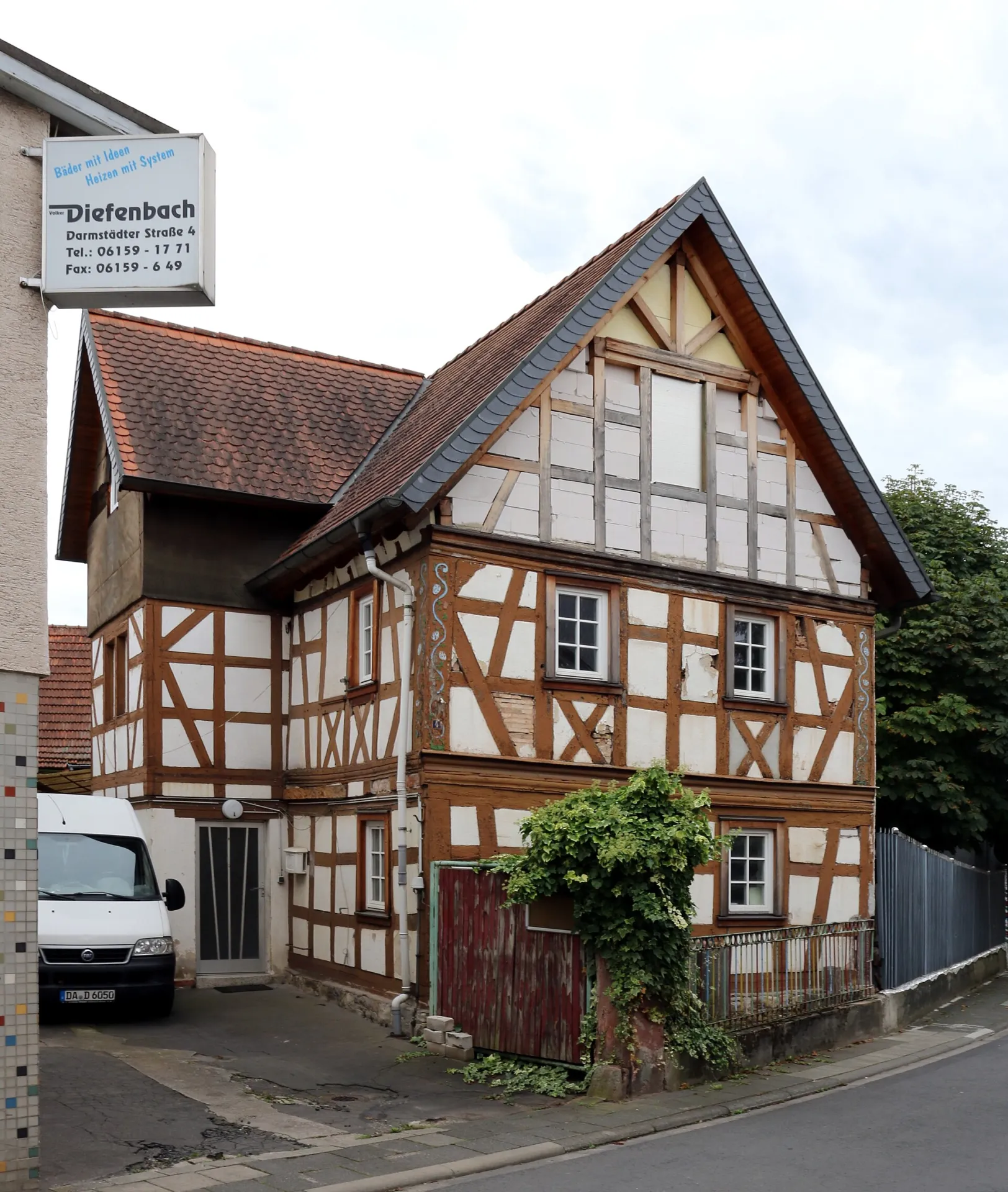 Fachwerkhaus Darmstädter Straße 4 in Messel