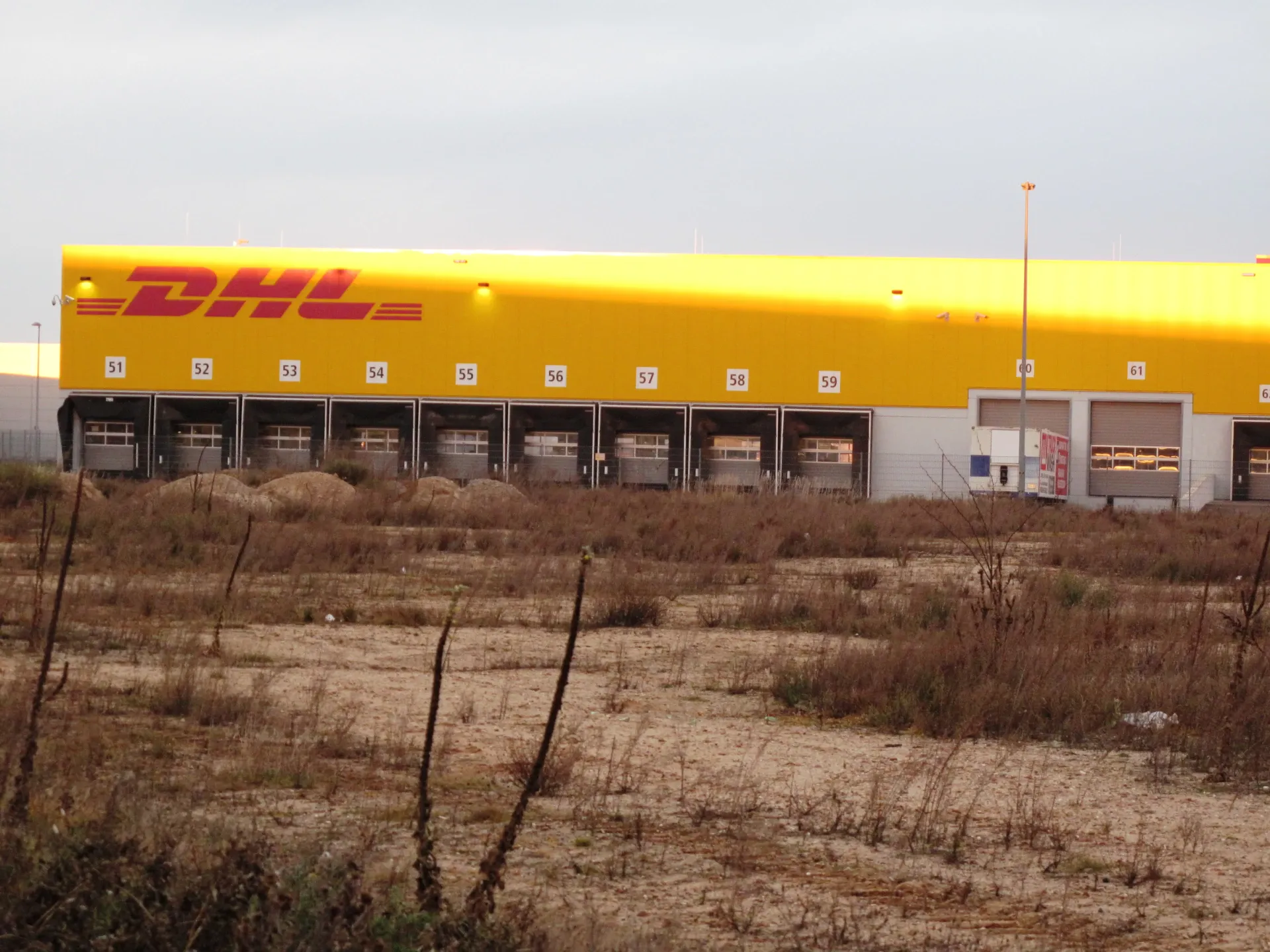 DHL-Zustellbasis in Raunheim