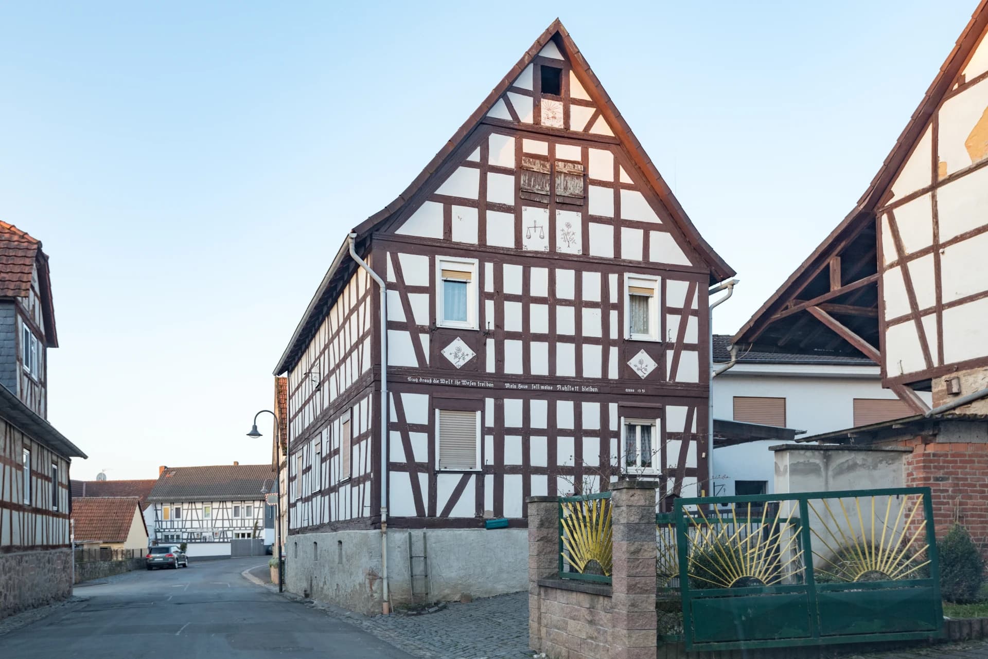Fachwerkhaus in der Altwiedermußer Straße in Büdingen-Diebach am Haag