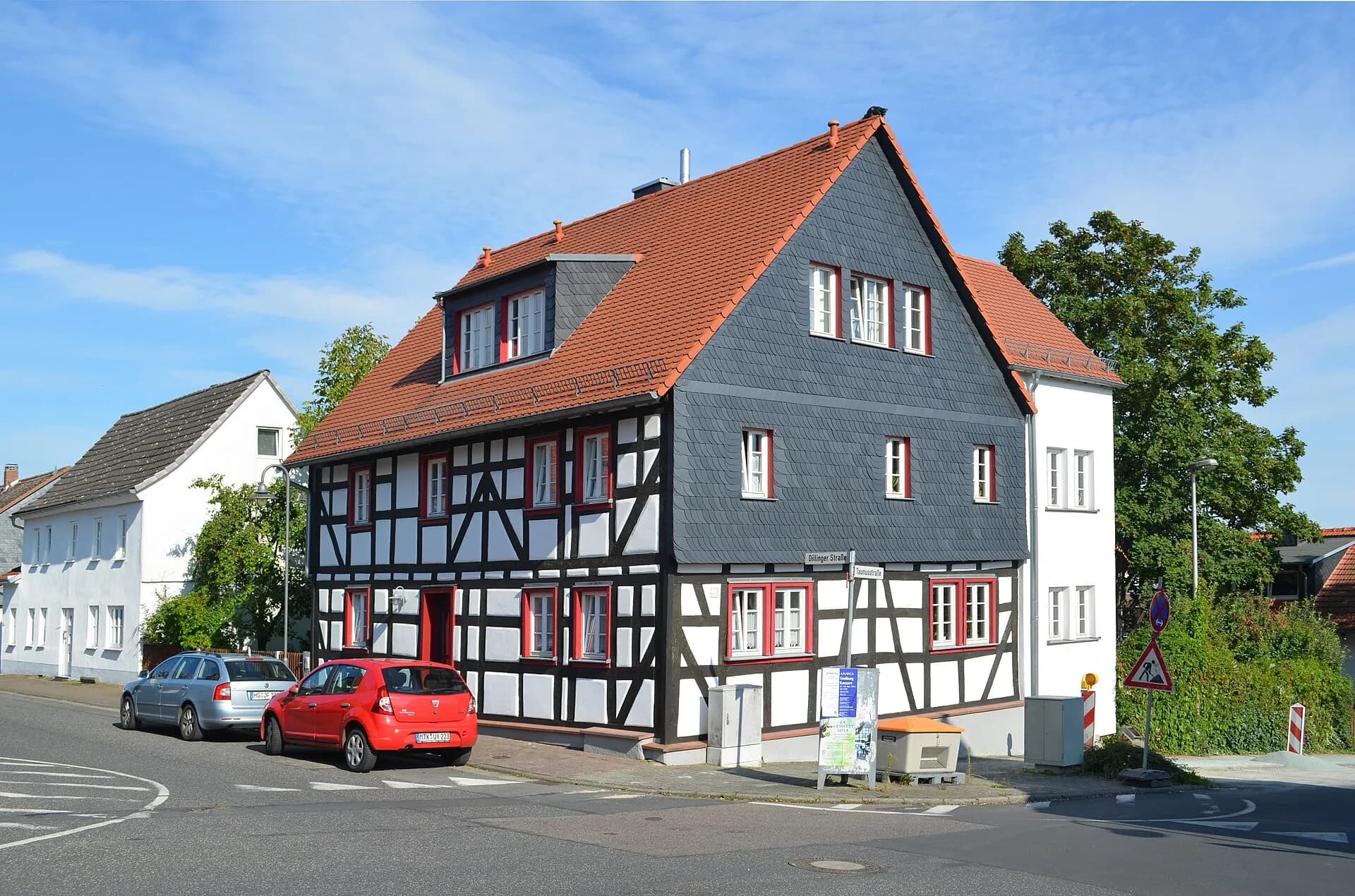 Fachwerkhaus an der Dillinger Straße in Dillingen in Friedrichsdorf