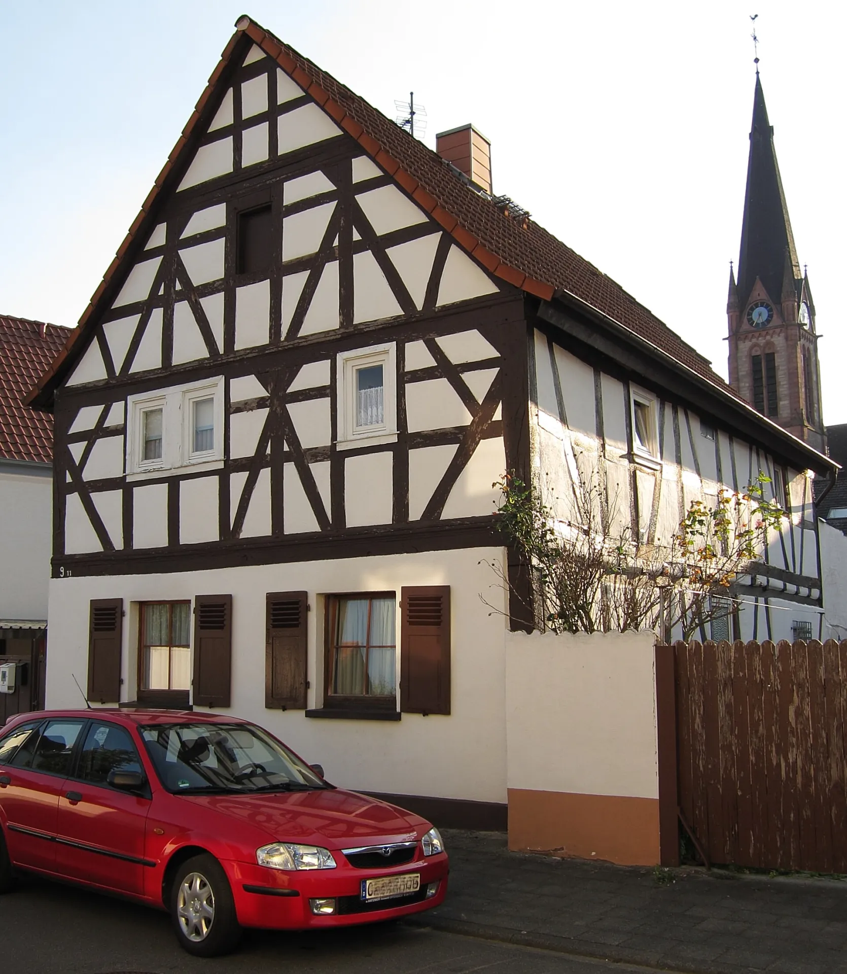 Fachwerkhaus Dockendorffstraße 9-11 in Ober-Roden