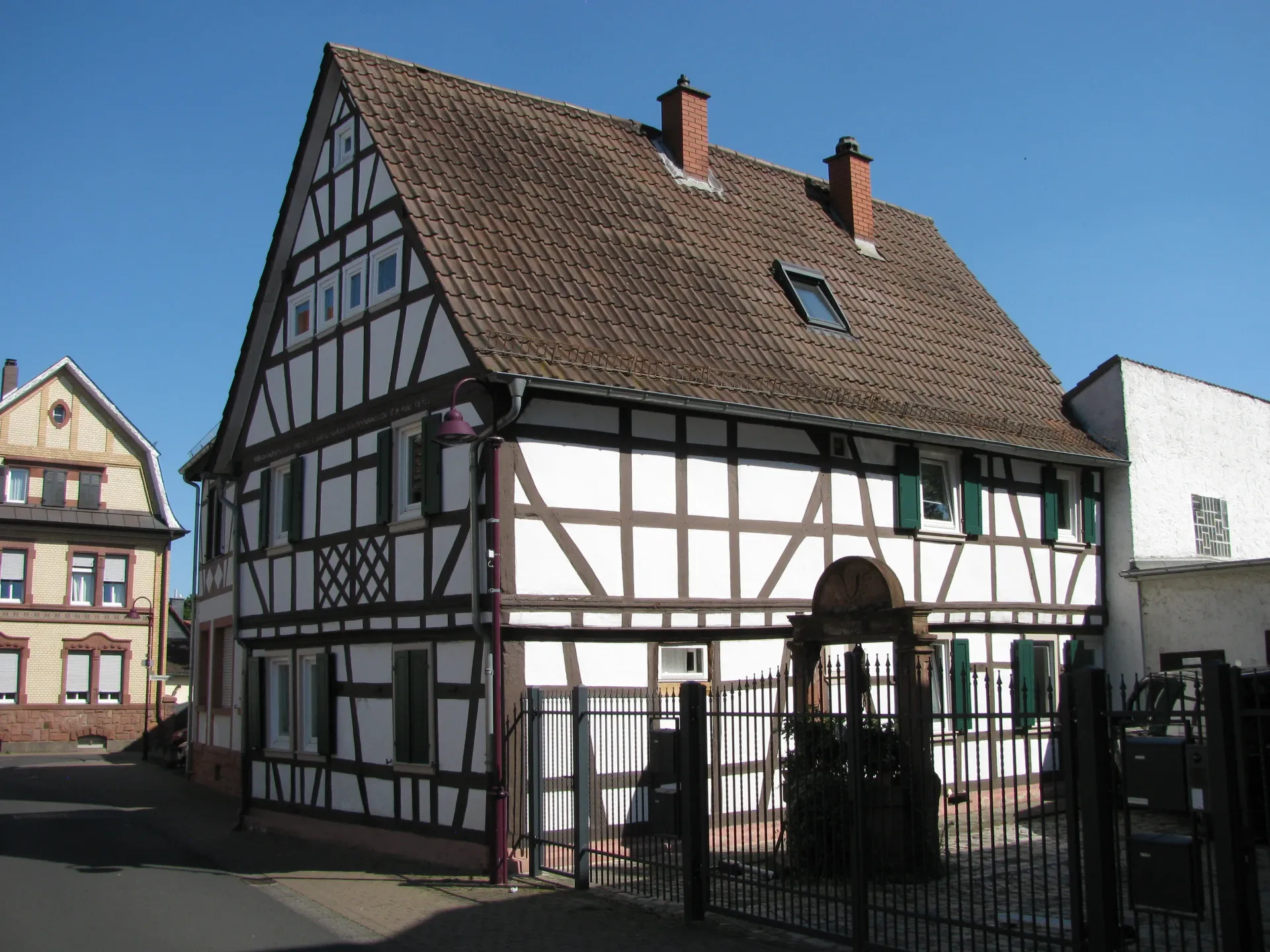 Fachwerkhof Frankfurter Straße 5 in Maintal-Dörnigheim