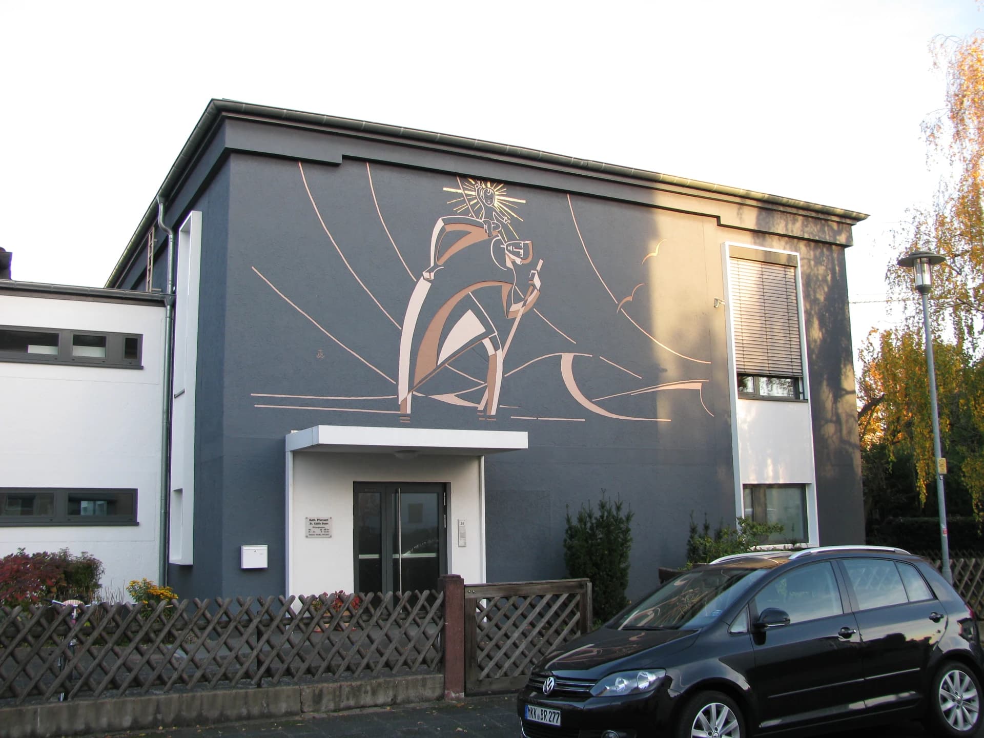 Gemeindehaus der Kirche Maria Königin in Maintal-Dörnigheim