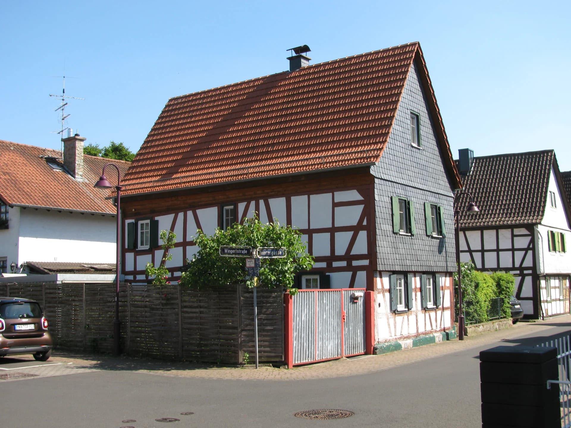 Fachwerkhaus Hintergasse 13 in Maintal-Dörnigheim