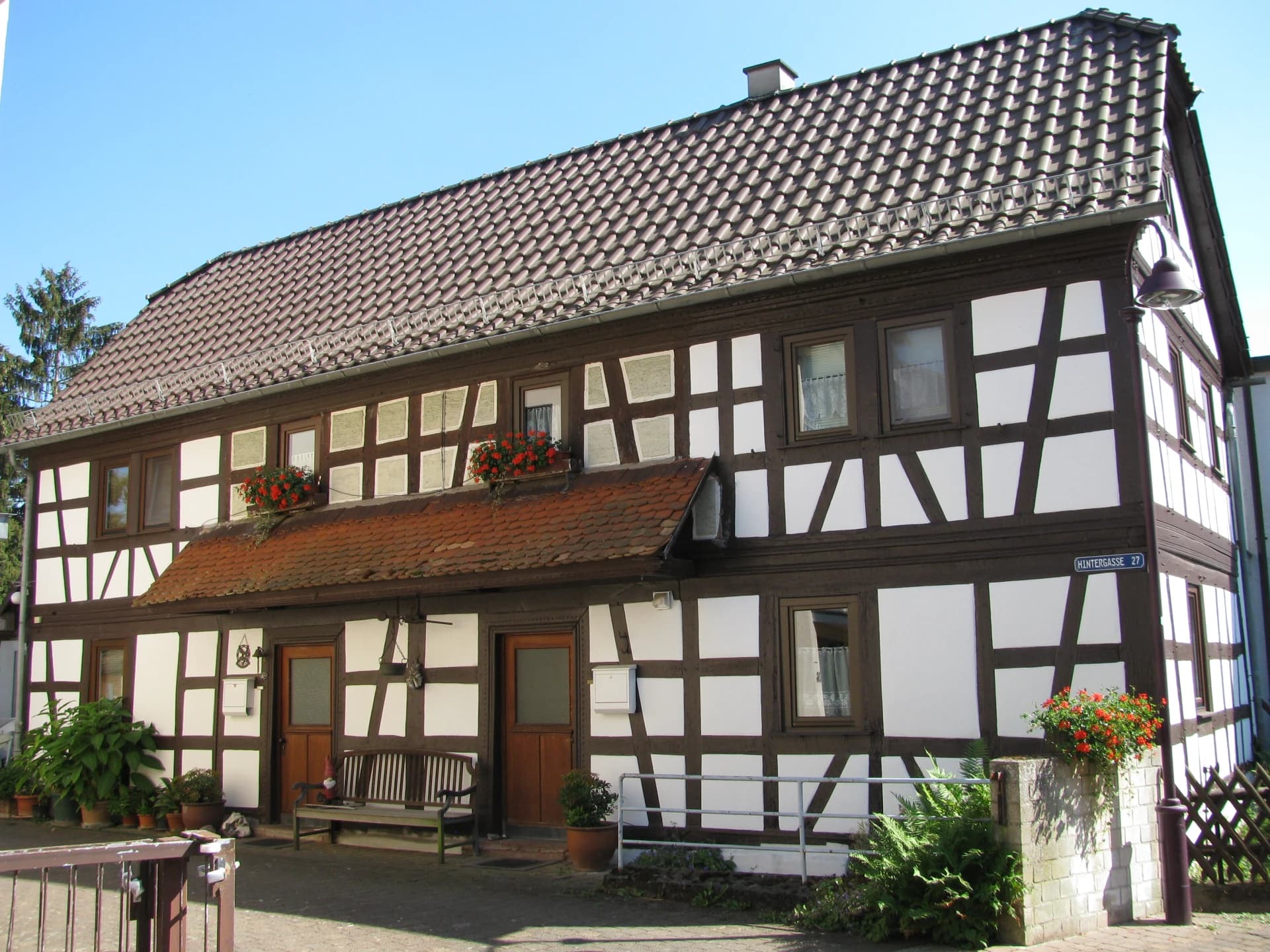 Fachwerkhaus Hintergasse 27 in Maintal-Dörnigheim