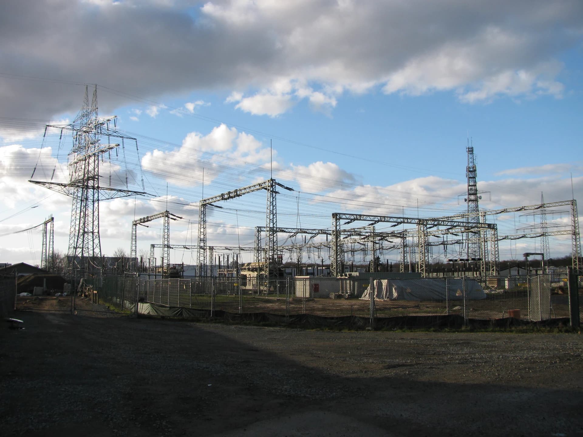 Umspannwerk in Maintal-Dörnigheim