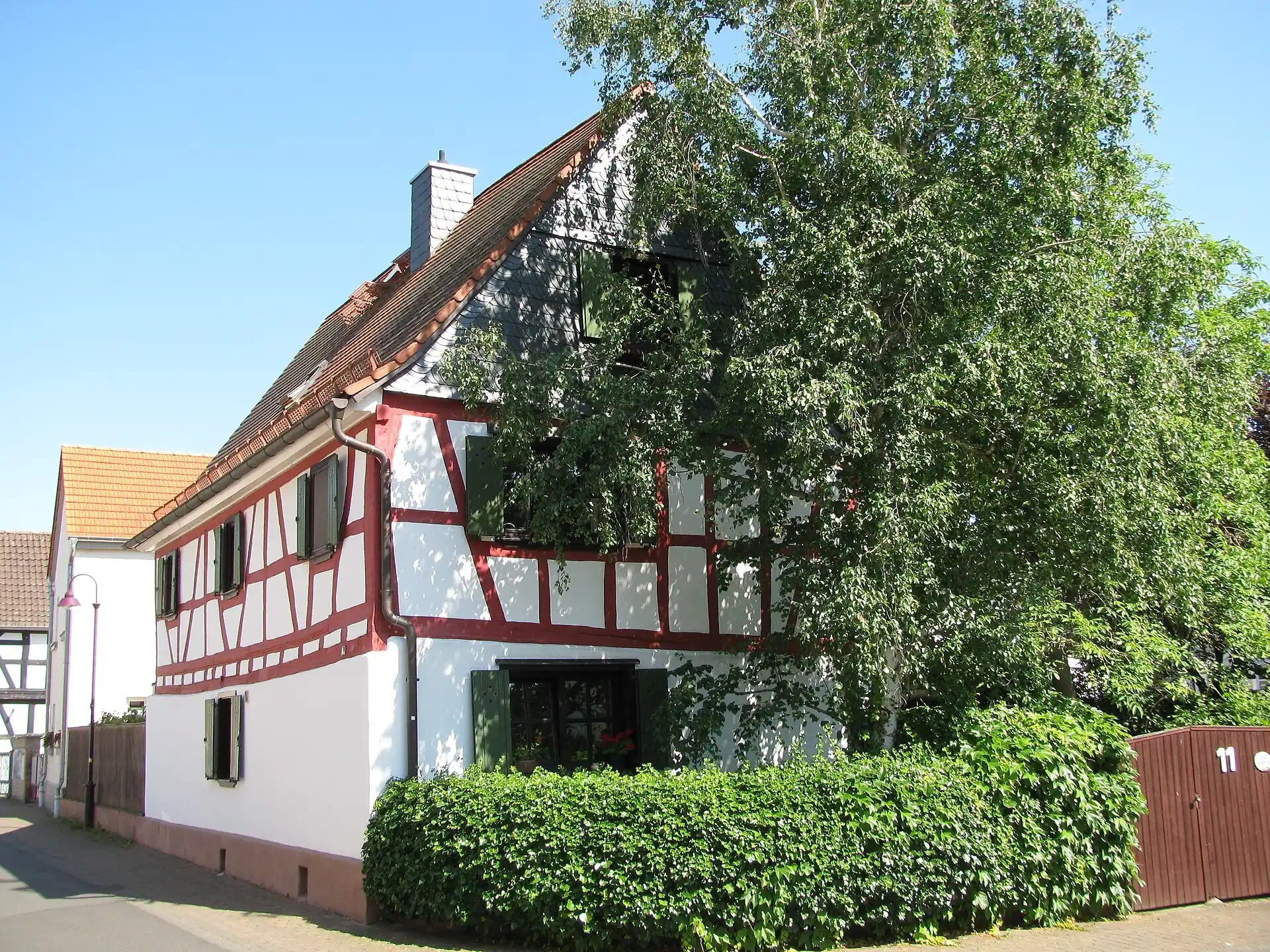 Fachwerkhaus Untergasse 11 in Maintal-Dörnigheim