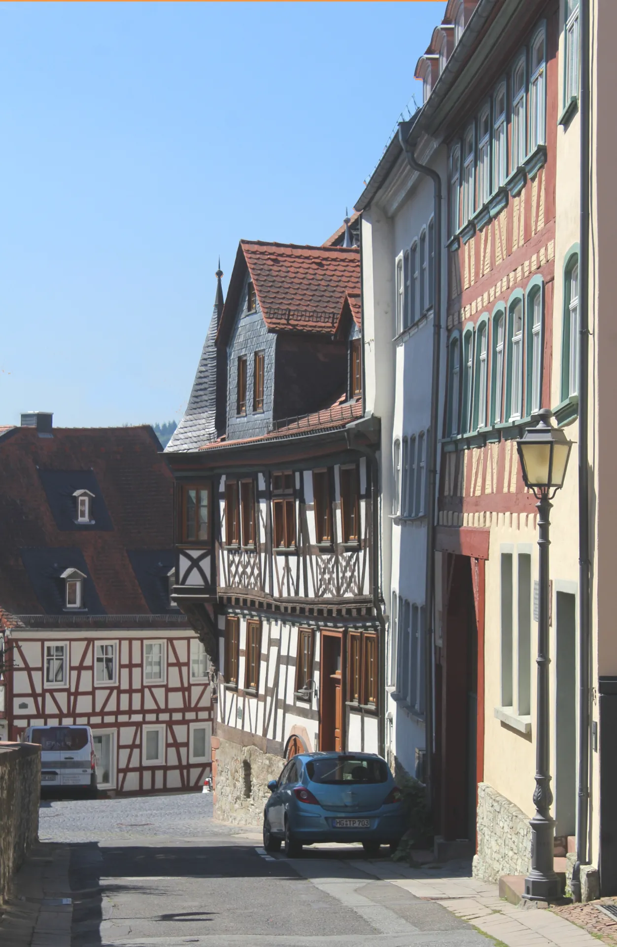 Südliches Ende der Doppesstraße in Kronberg im Taunus