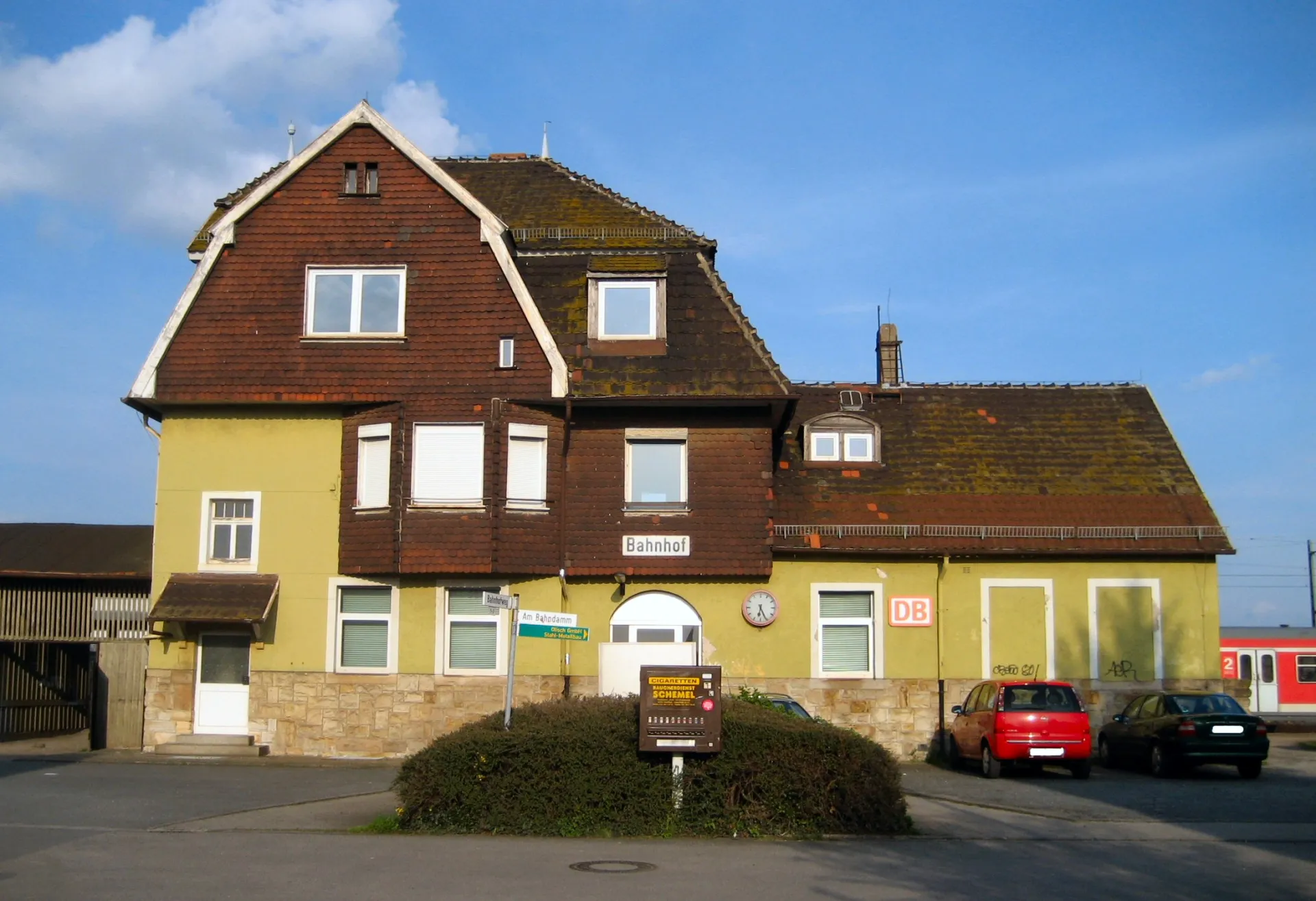 Altes Bahnhofsgebäude in Groß-Gerau-Dornheim